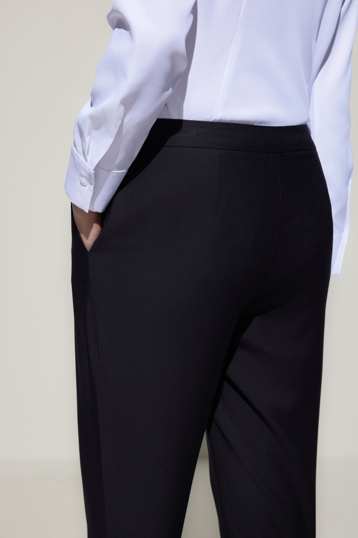 G2000 - Pants - Rayon Blend Ankle Cigarette Suit Pants