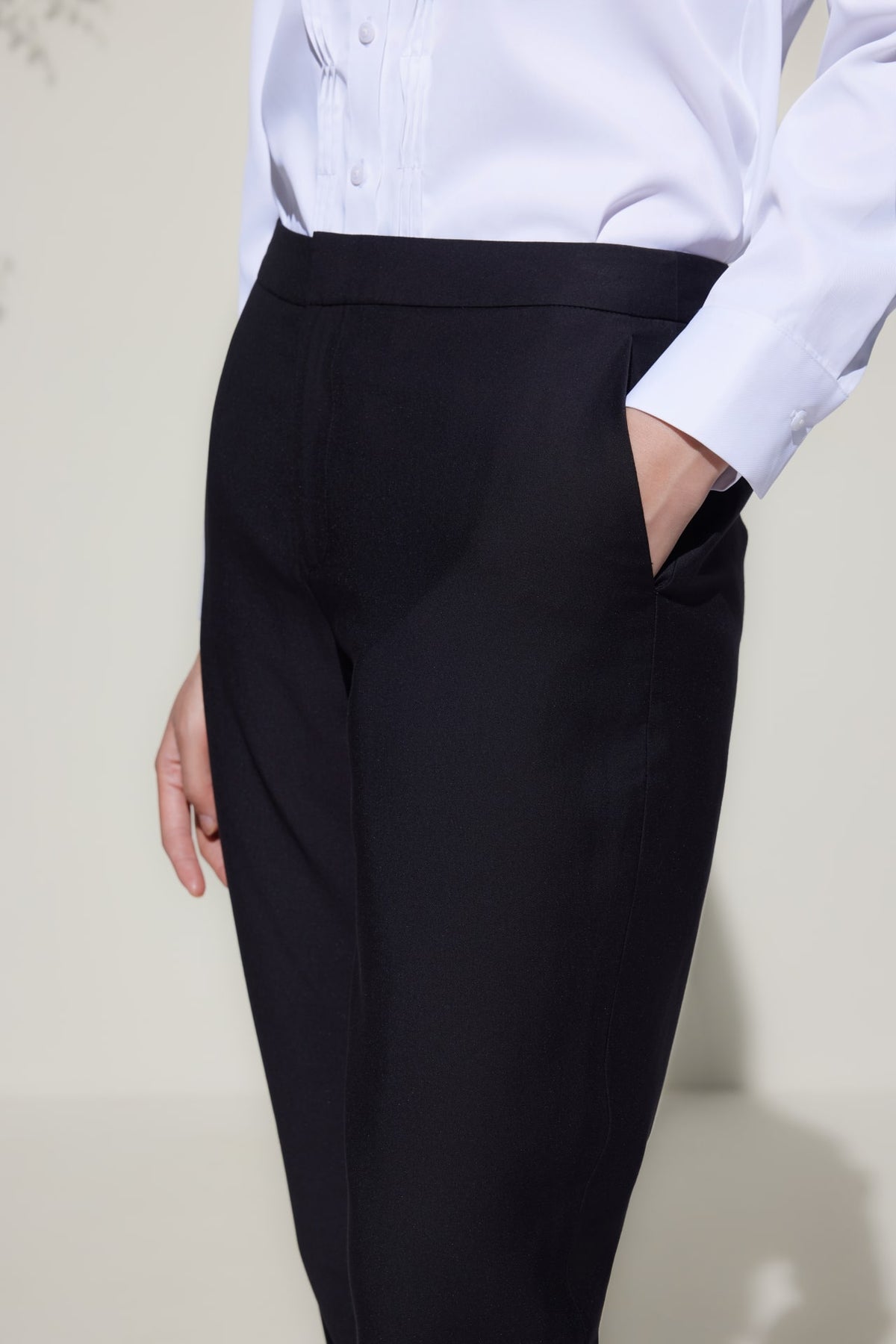 G2000 - Pants - Rayon Blend Ankle Cigarette Suit Pants