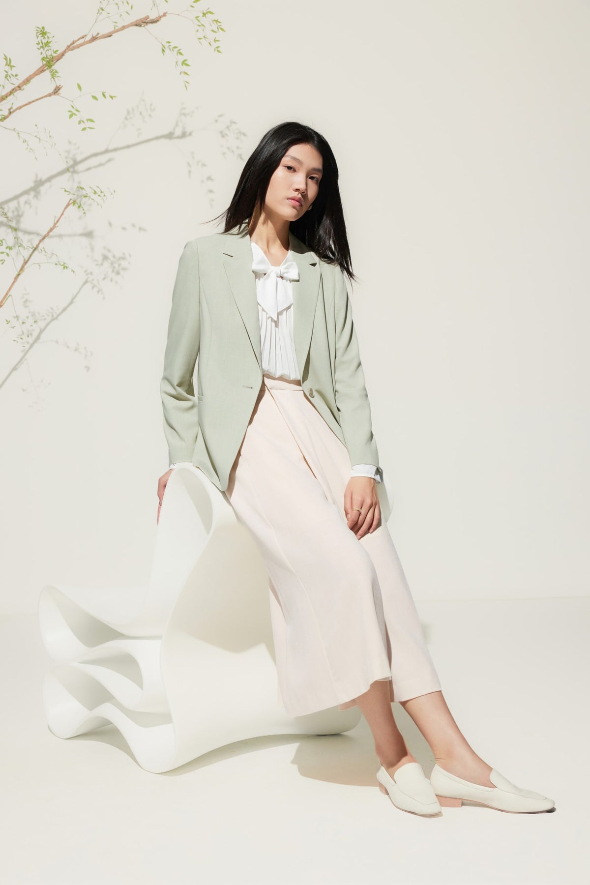 G2000 - Pants - Rayon Blend Wide Leg Casual Pants