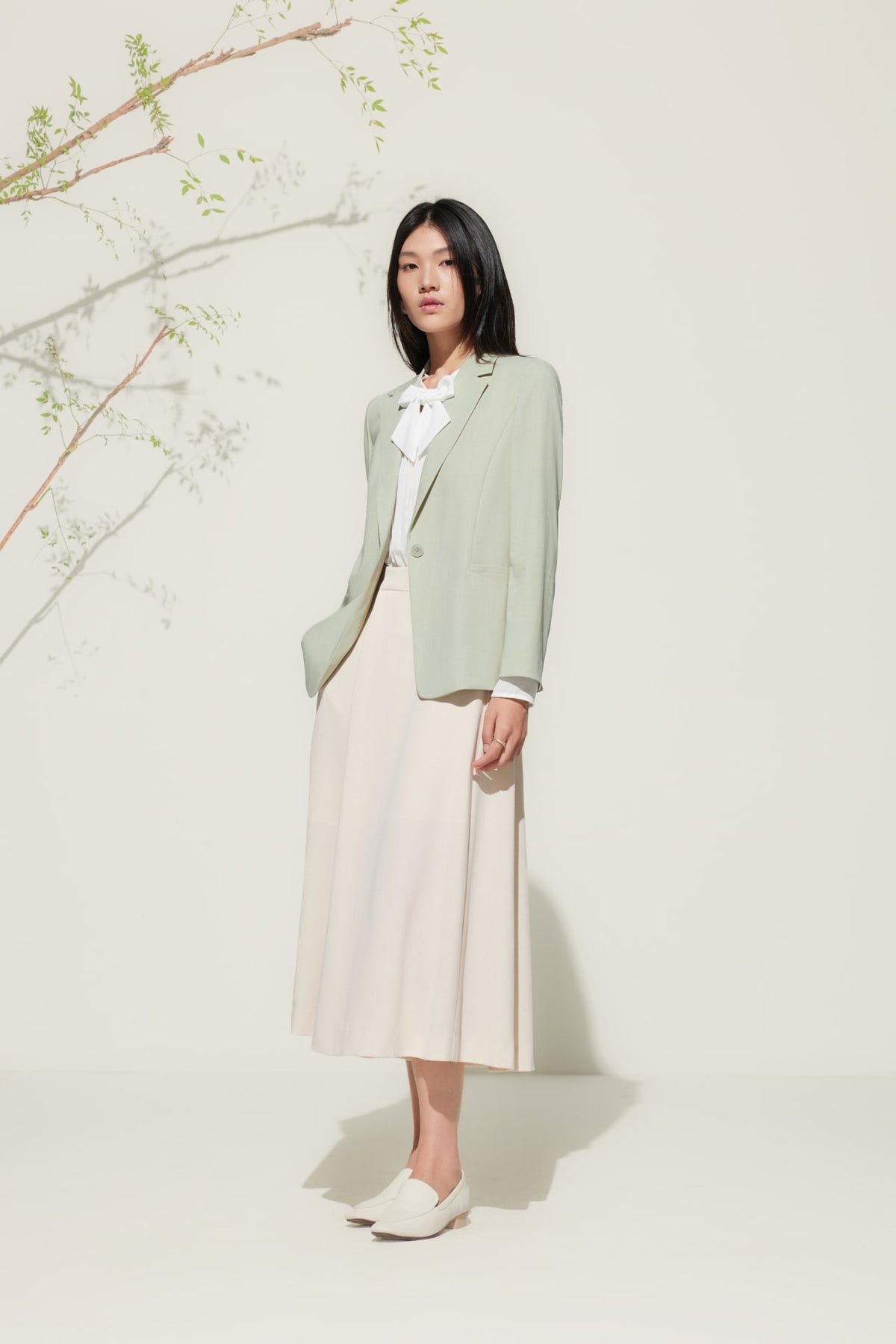 G2000 - Pants - Rayon Blend Wide Leg Casual Pants