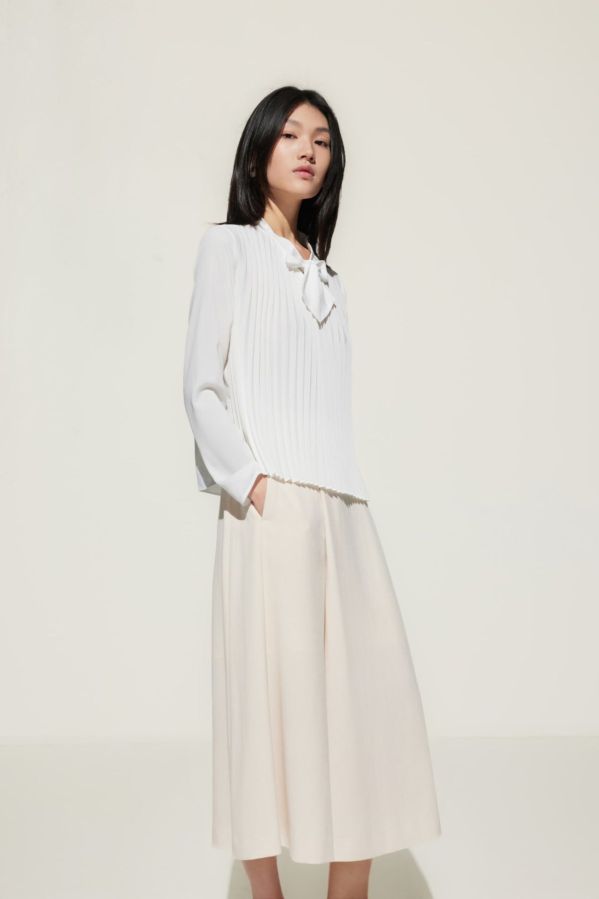 G2000 - Pants - Rayon Blend Wide Leg Casual Pants