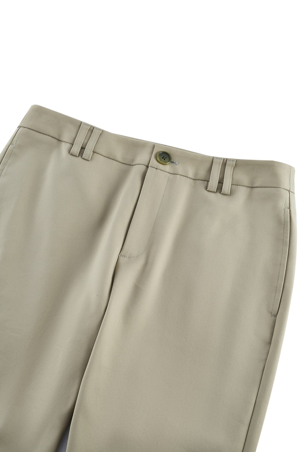 G2000 - Pants - Cotton Blend Cropped Skinny Casual Pants With Belt