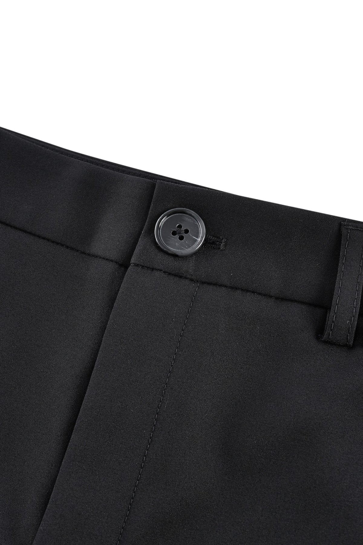G2000 - Pants - Cotton Blend Cropped Skinny Casual Pants With Belt