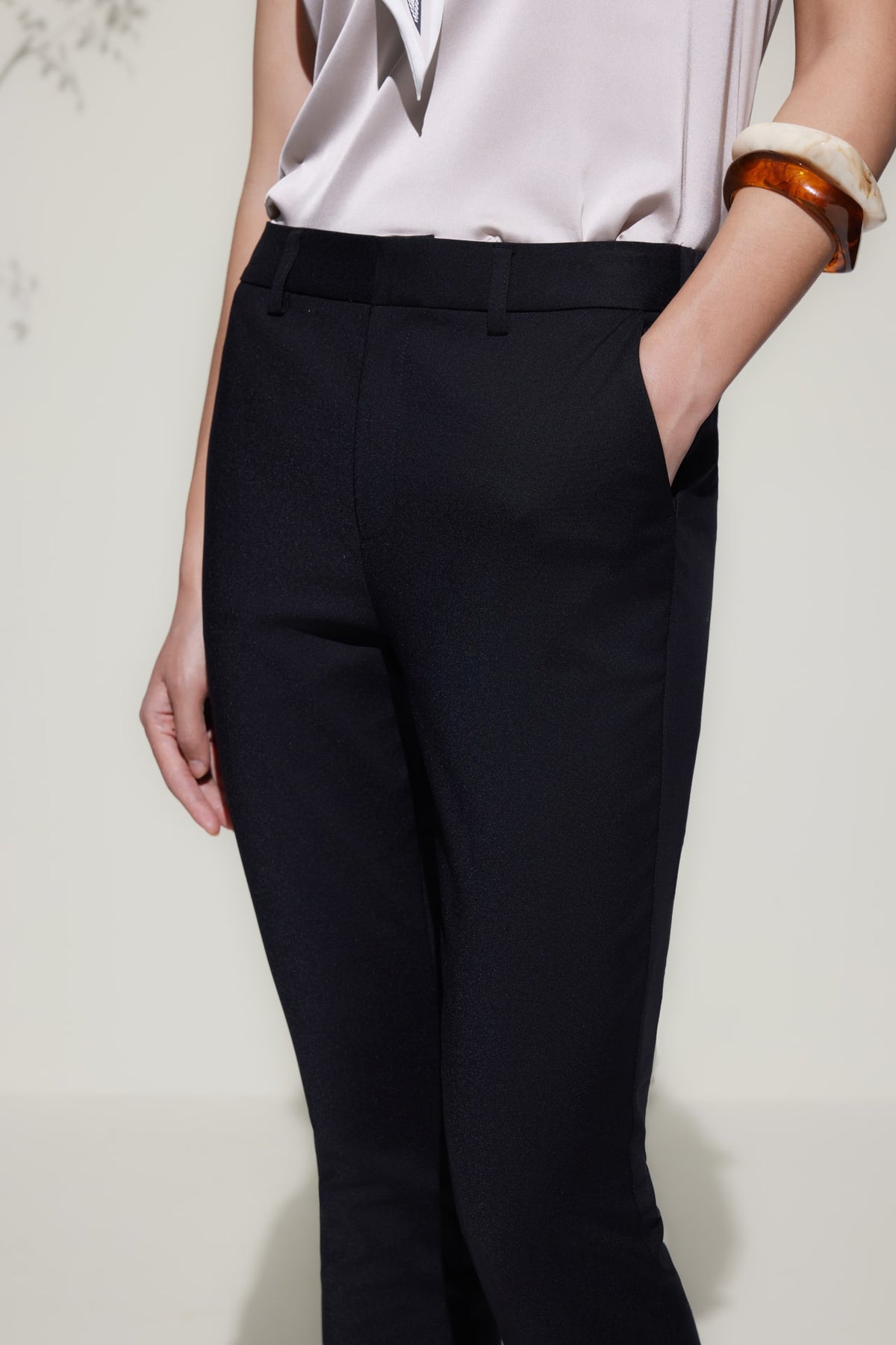 G2000 - Pants - Cotton Blend Ankle Skinny Casual Pants
