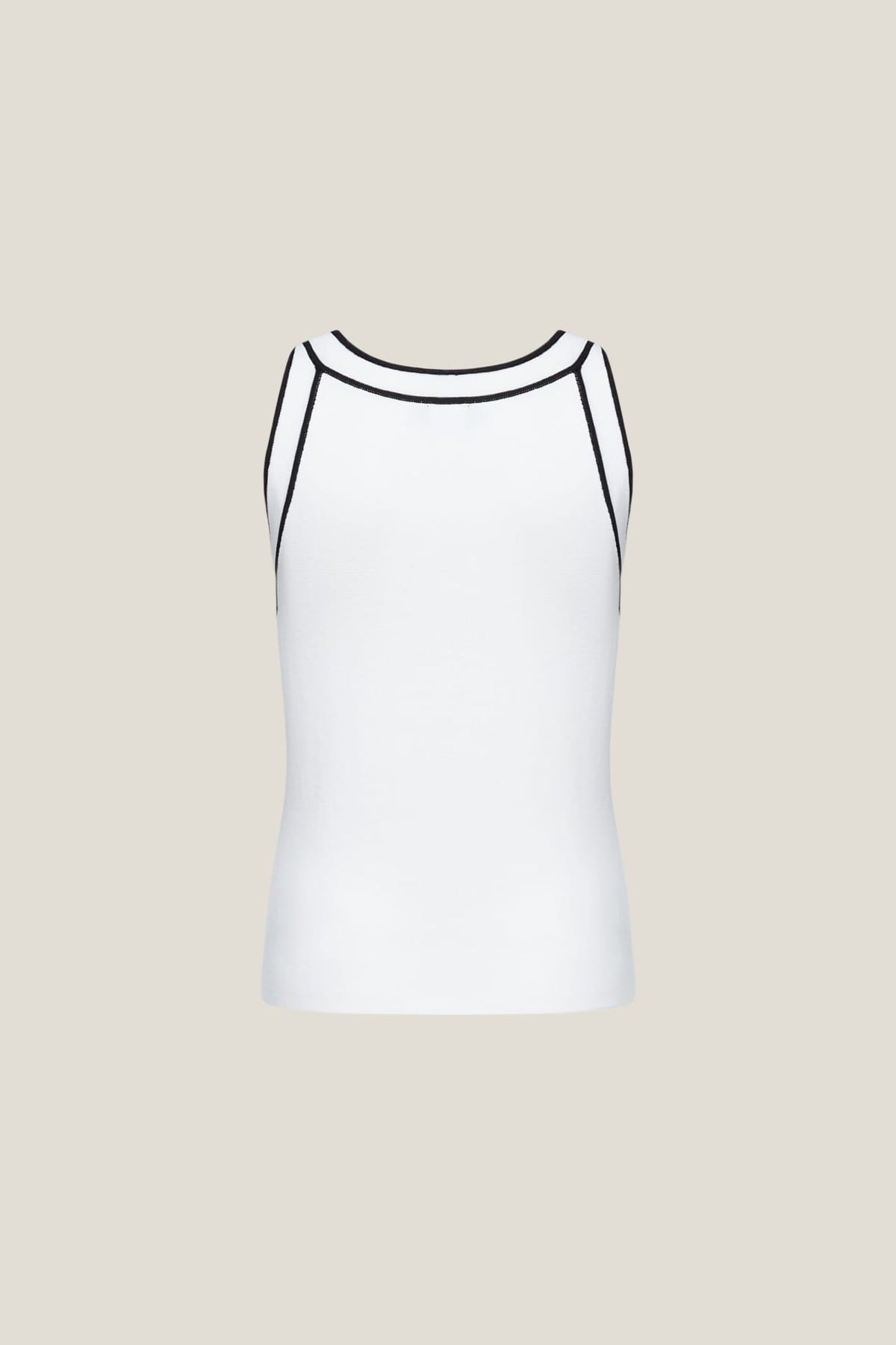 G2000 - Sweaters - Crew Neck Tipping Tie Up Top
