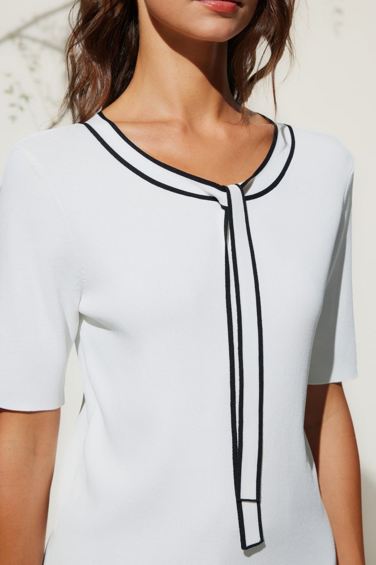 G2000 - Sweaters - Crew Neck Tipping Tank