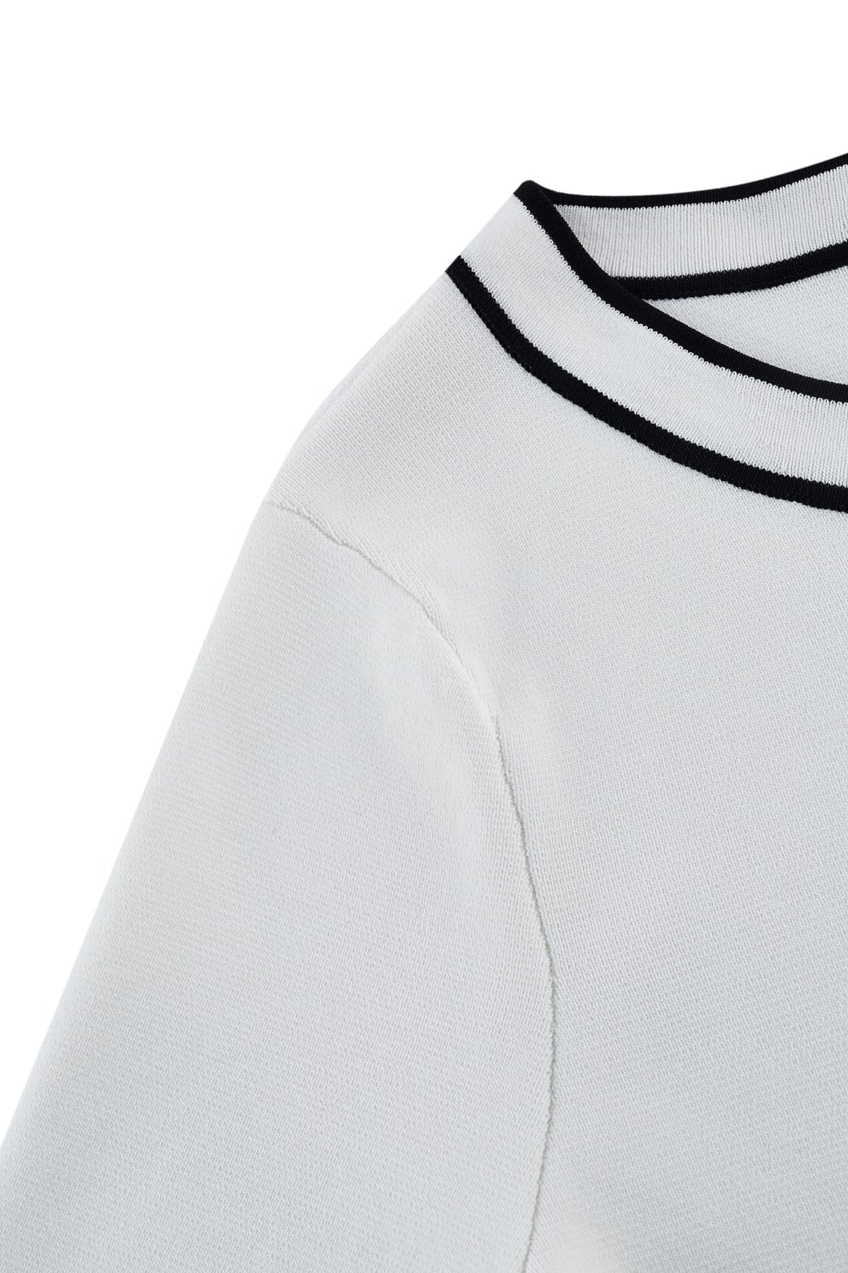 G2000 Cardigans Crew Neck Tipping Cardigan