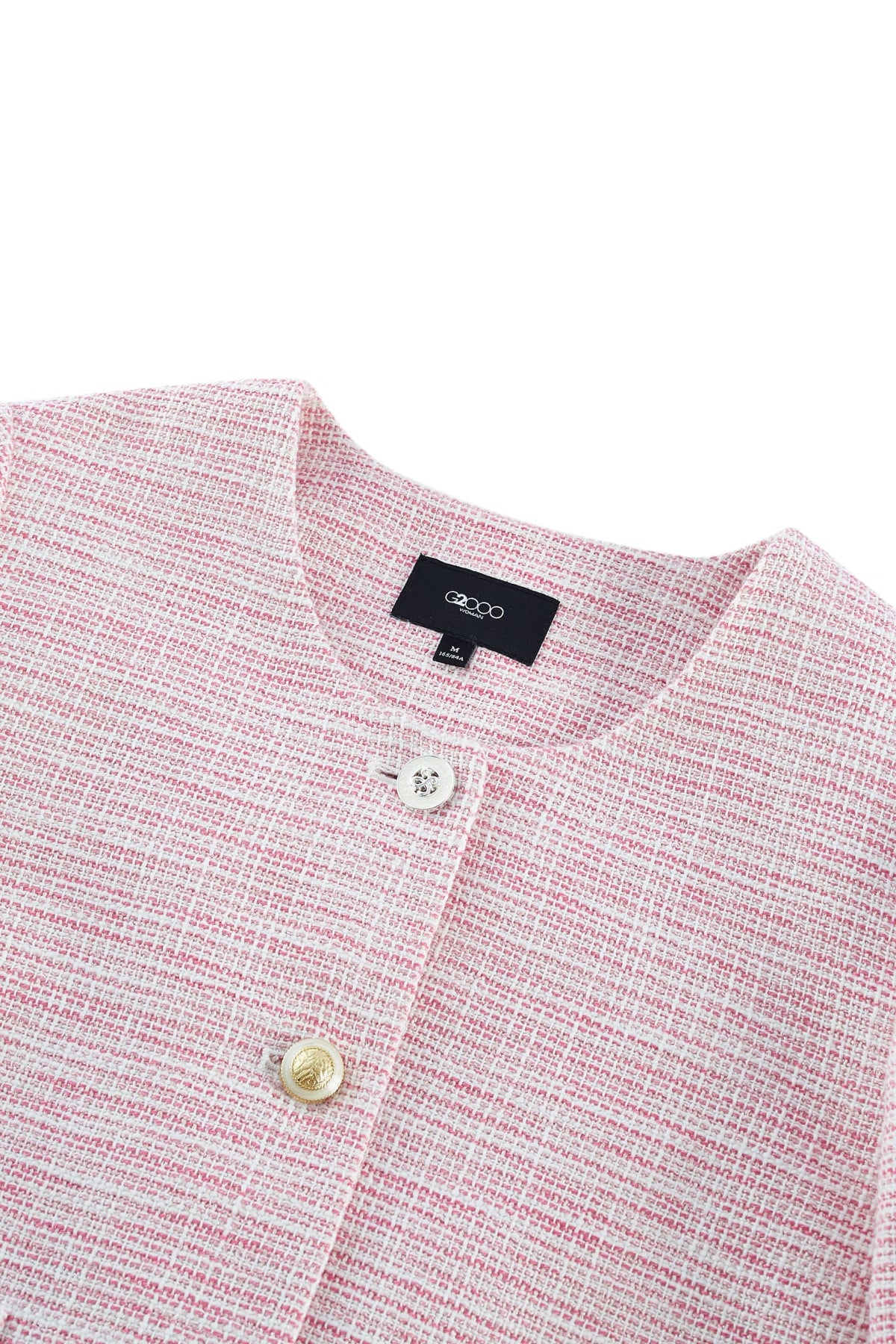G2000 - Coats & Jackets - Cotton Blend Metallic Tweed Jacket