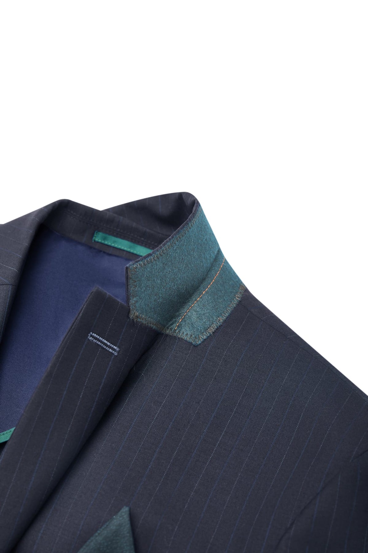 G2000 - Suits - Wool Blend Smart Fit Stripe Suit Blazer