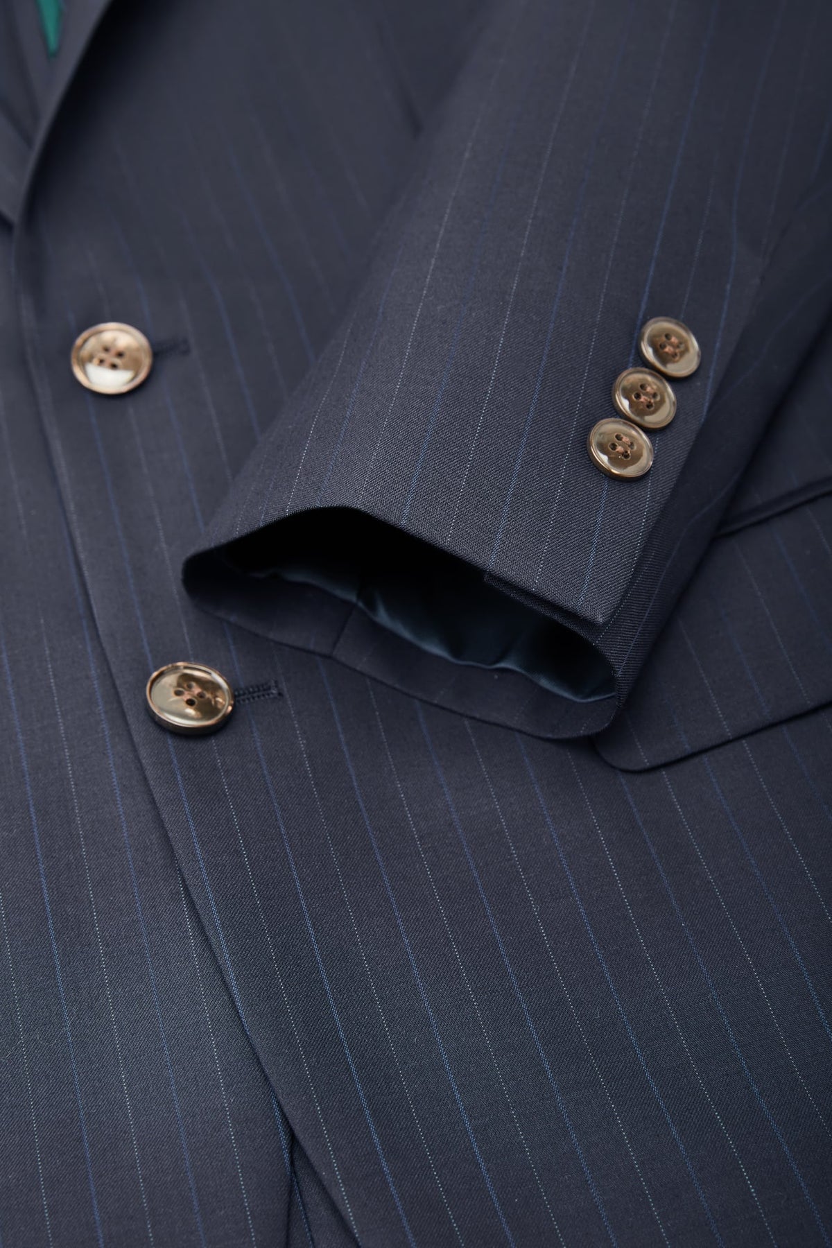 G2000 - Suits - Wool Blend Smart Fit Stripe Suit Blazer