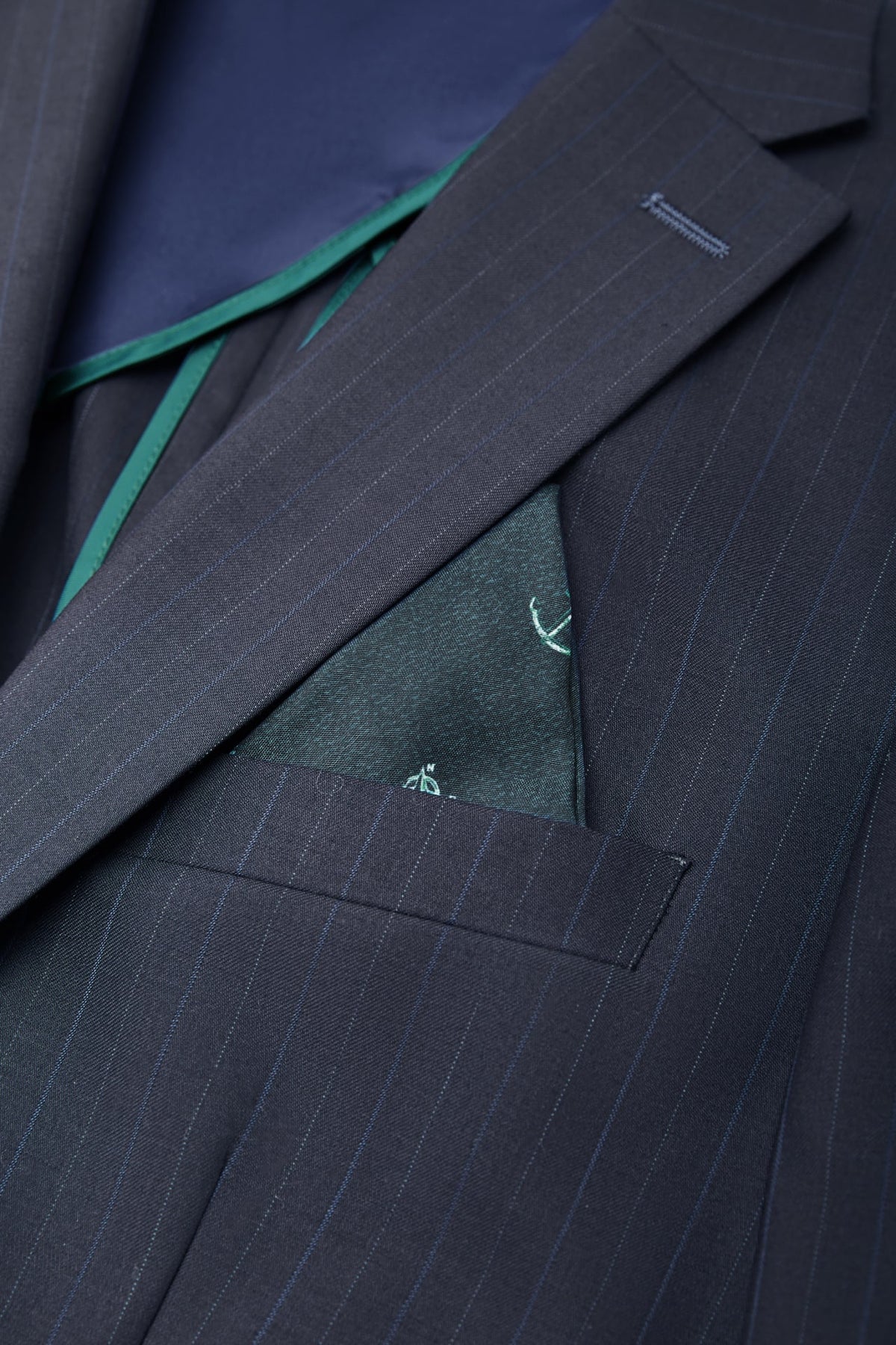 G2000 - Suits - Wool Blend Smart Fit Stripe Suit Blazer