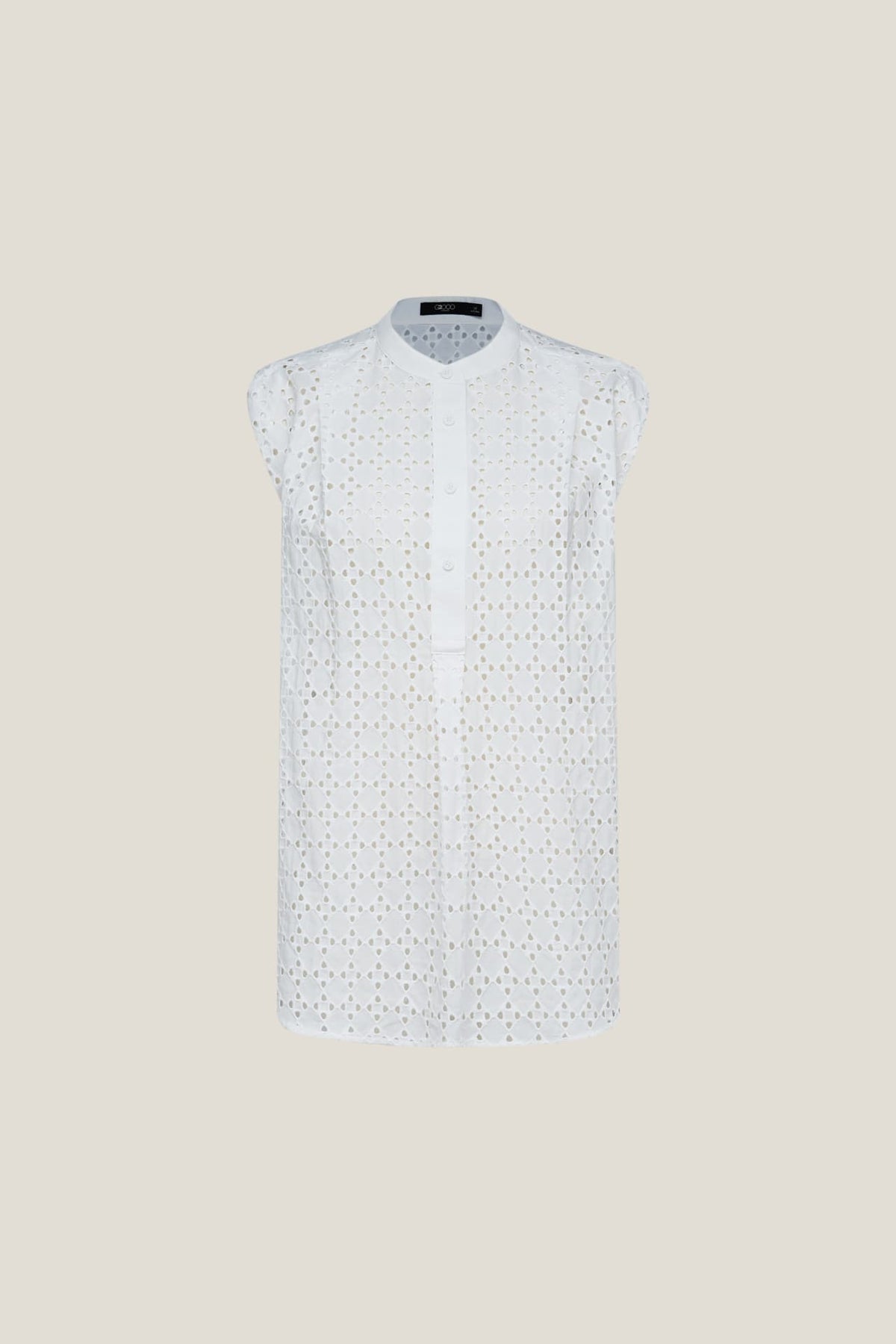 G2000 - Shirts - Cotton Eyelet Short Sleeve Casual Shirt