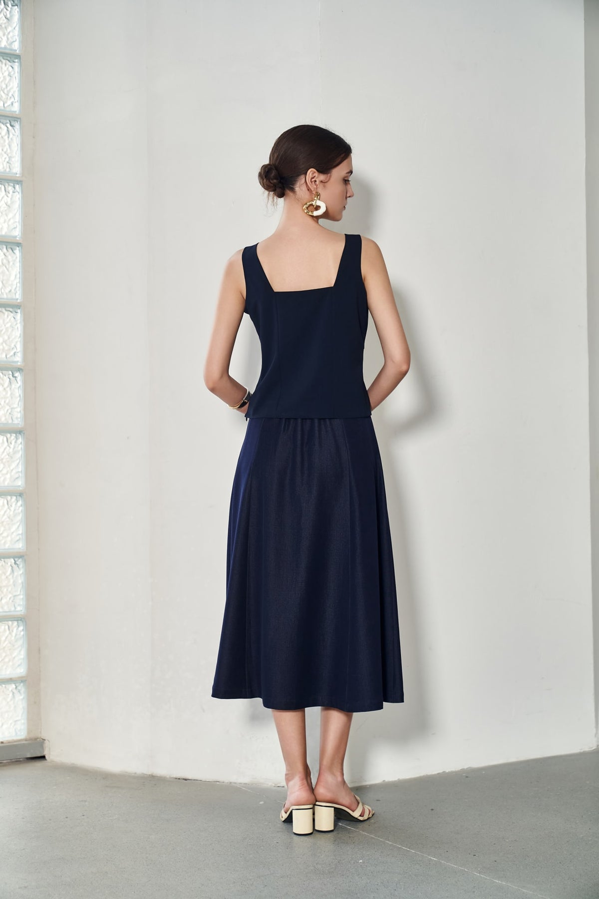 G2000 - Blouses - Bow Front Sleeveless Top