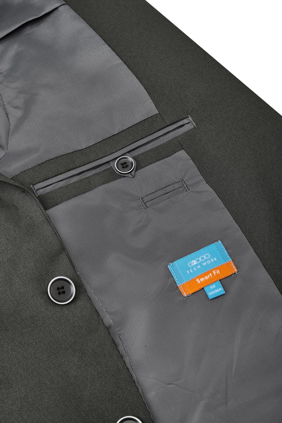G2000 - Suits - Teflon Stain-Resistant & Easy Care Smart Fit Twill Suit Blazer