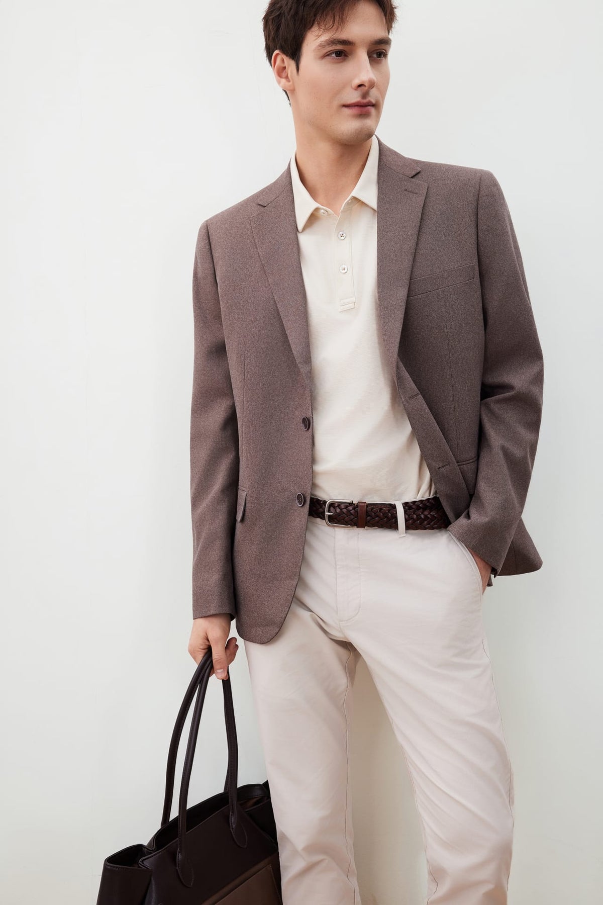 G2000 - Suits - Teflon Stain-Resistant & Easy Care Smart Fit Twill Suit Blazer
