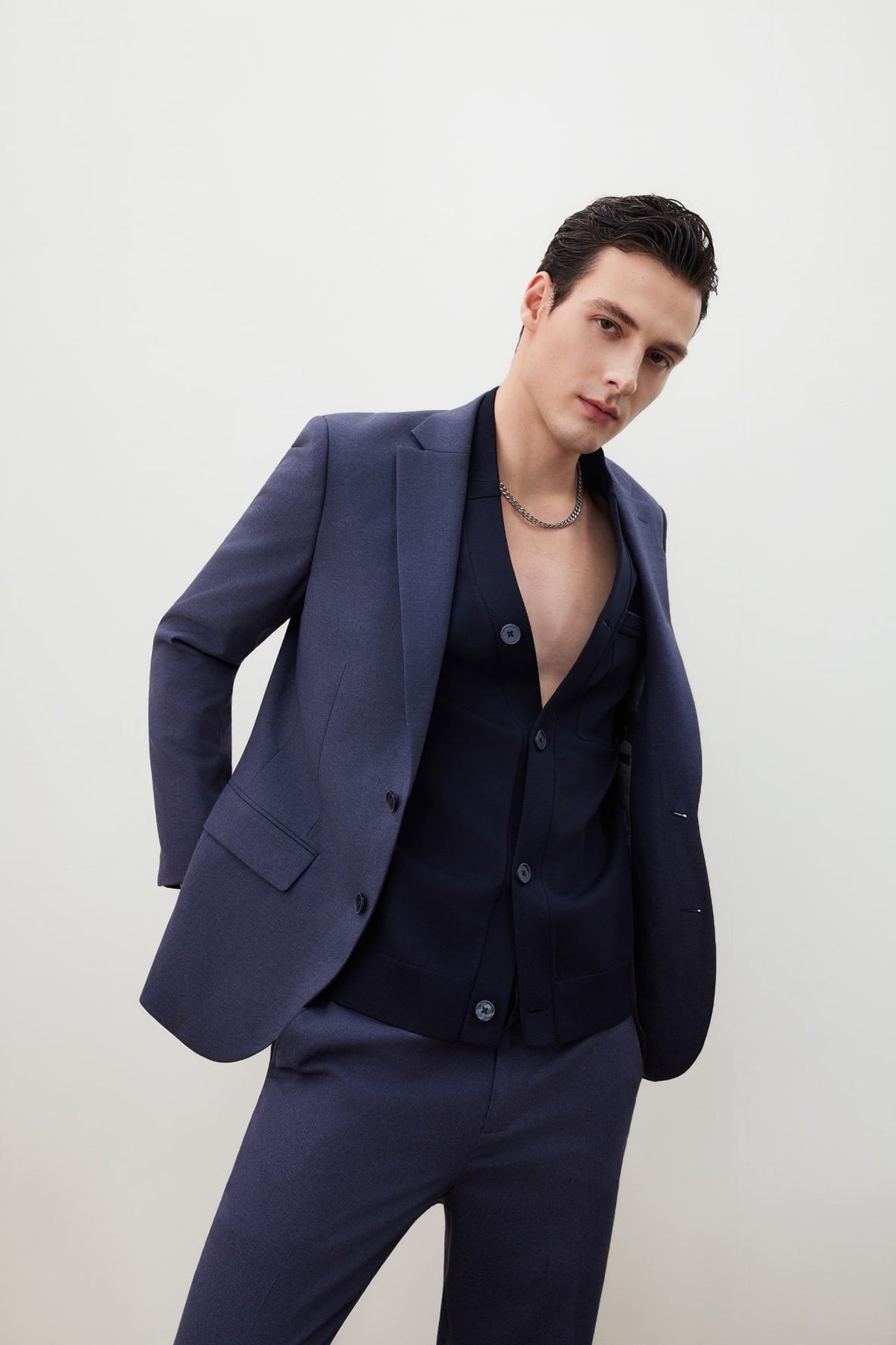 G2000 - Suits - Teflon Stain-Resistant & Easy Care Smart Fit Twill Suit Blazer
