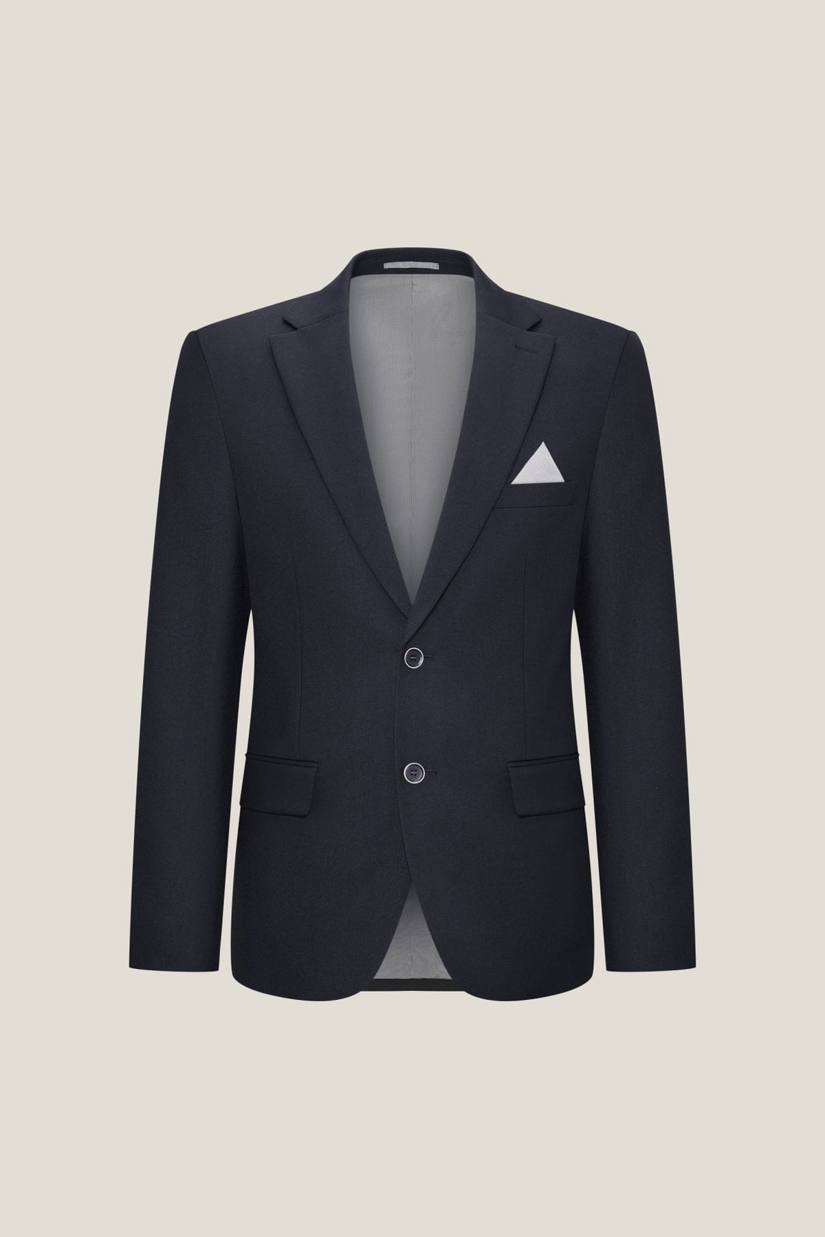 G2000 - Suits - Teflon Stain-Resistant & Easy Care Smart Fit Twill Suit Blazer - Peacoat - Smart