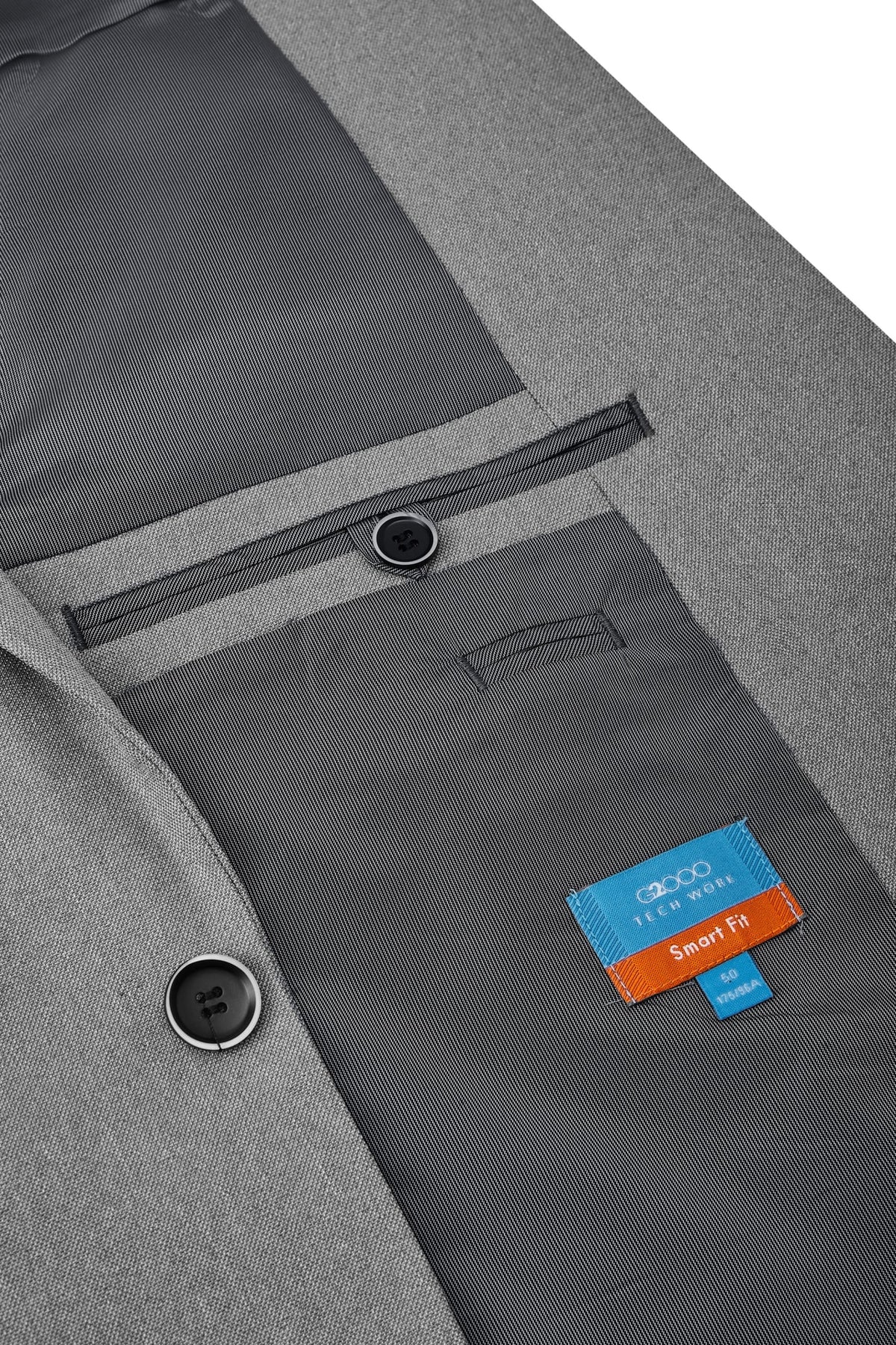 G2000 - Suits - Teflon Stain-Resistant & Easy Care Smart Fit Twill Suit Blazer