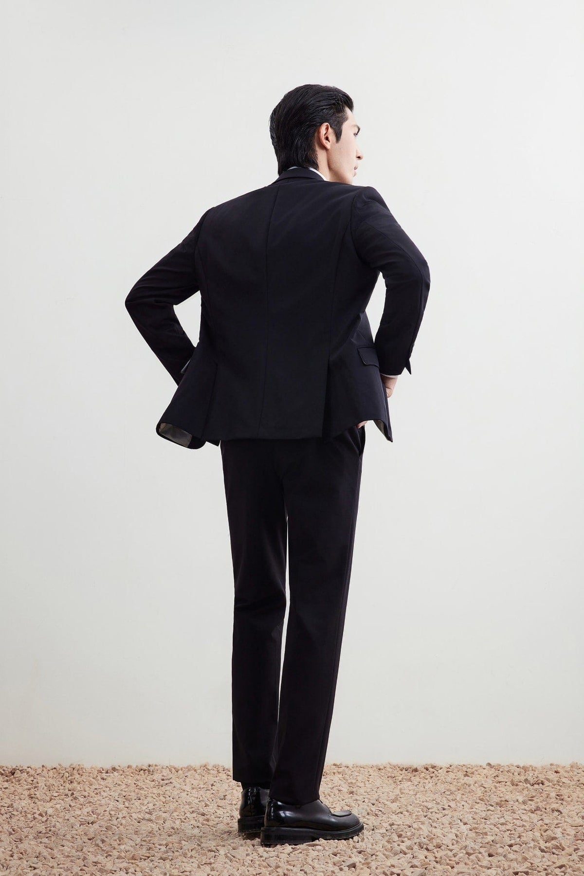 G2000 - Suits - Cool Touch Multi-Way Stretch Nylon Modal Silk Smart Fit Dobby Suit Blazer