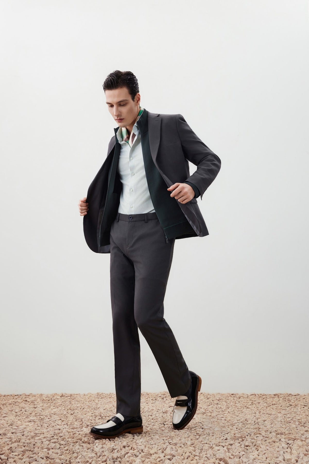G2000 - Shirts - Non-Iron Premium Cotton Smart Fit 2 Tone Shirt