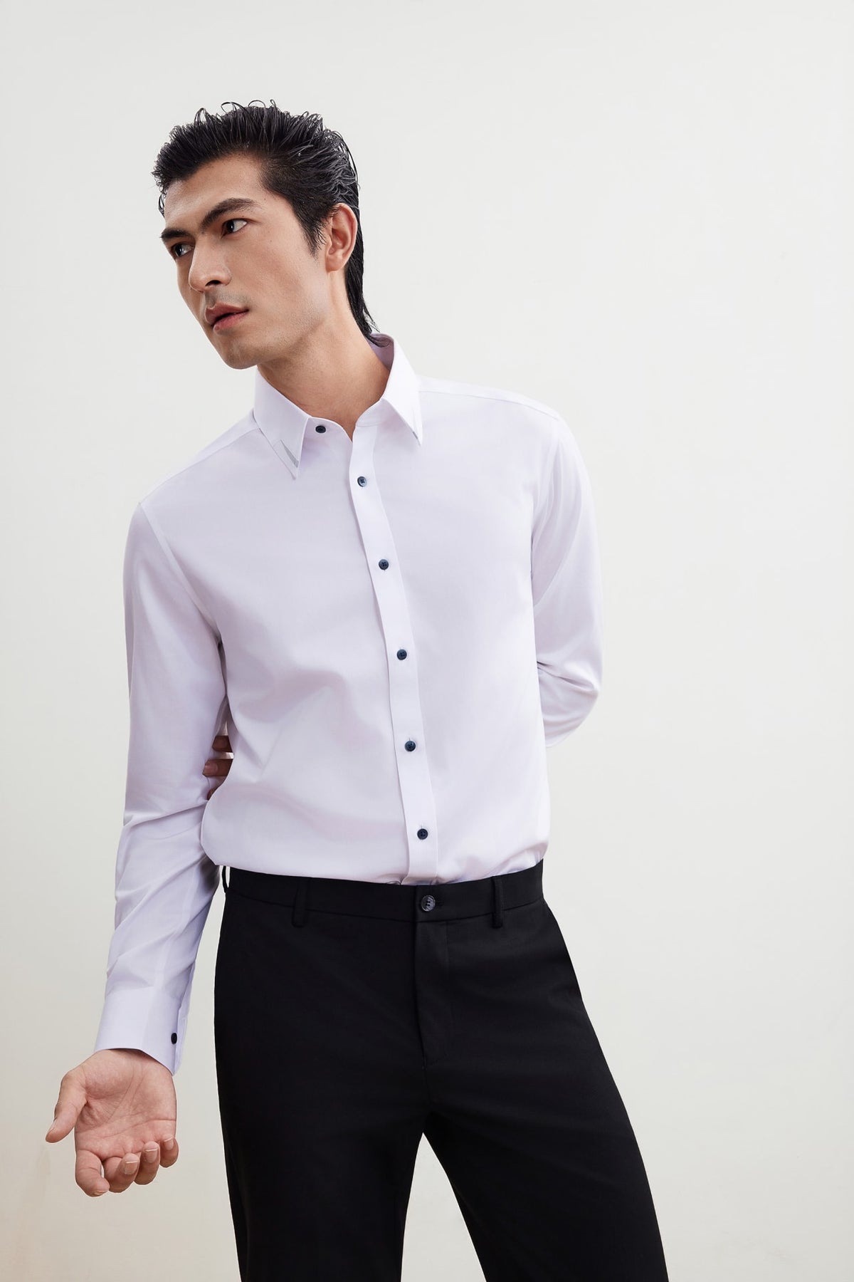G2000 - Shirts - Non-Iron Premium Cotton Smart Fit Fine Twill Shirt