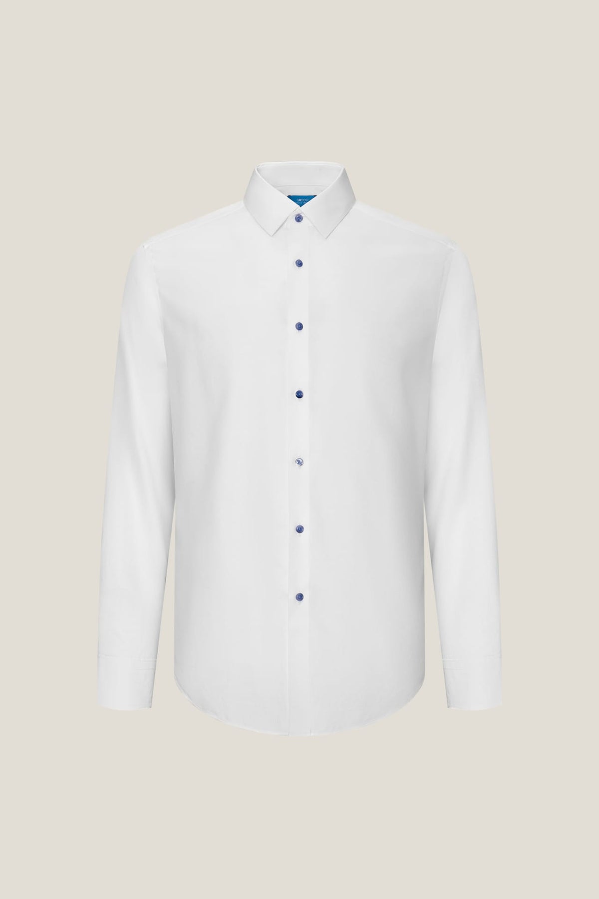 G2000 Shirts Non-Iron Premium Cotton Smart Fit Dobby Twill Shirt White Smart