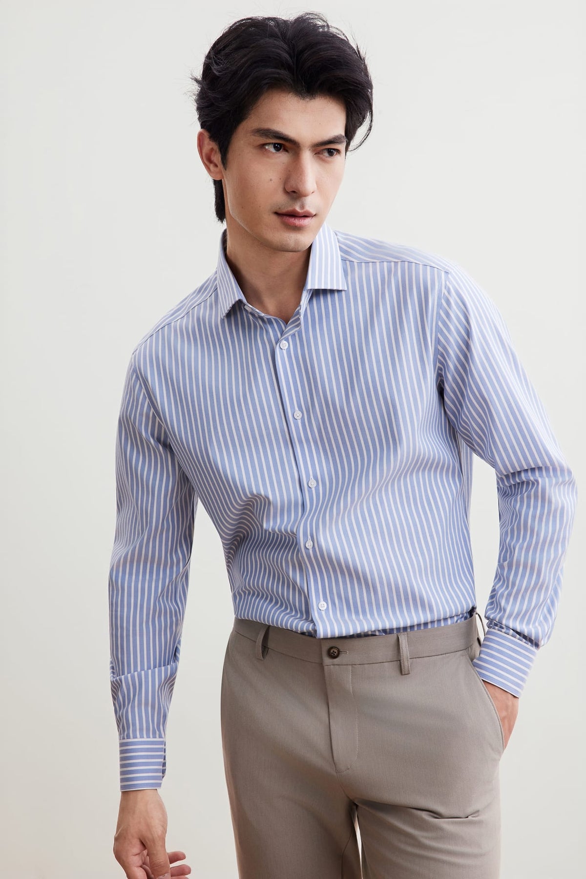 G2000 - Shirts - Non-Iron Smart Fit Stripe Shirt