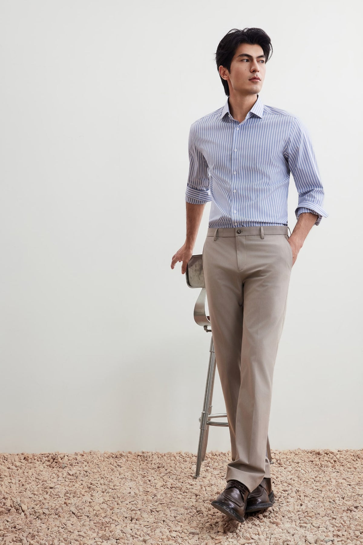 G2000 - Shirts - Non-Iron Smart Fit Stripe Shirt