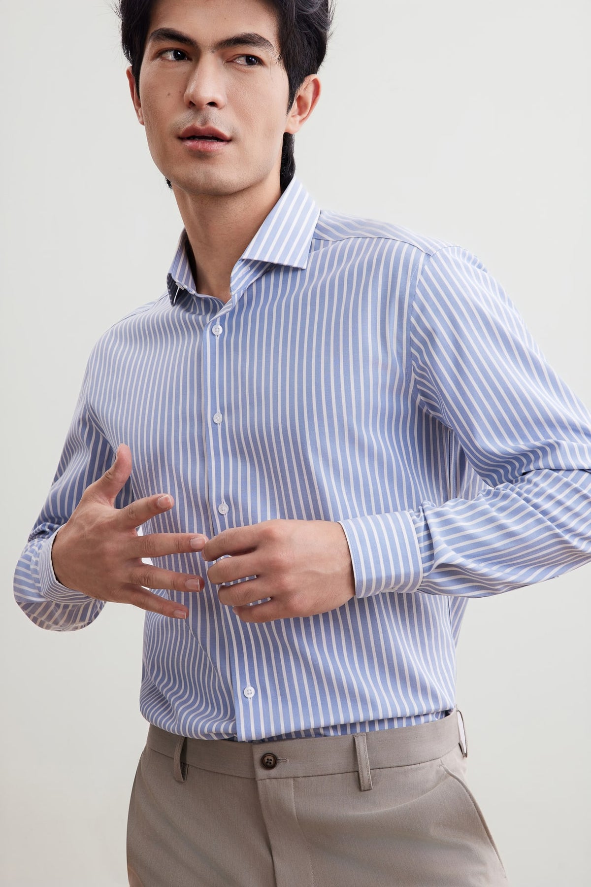 G2000 - Shirts - Non-Iron Smart Fit Stripe Shirt