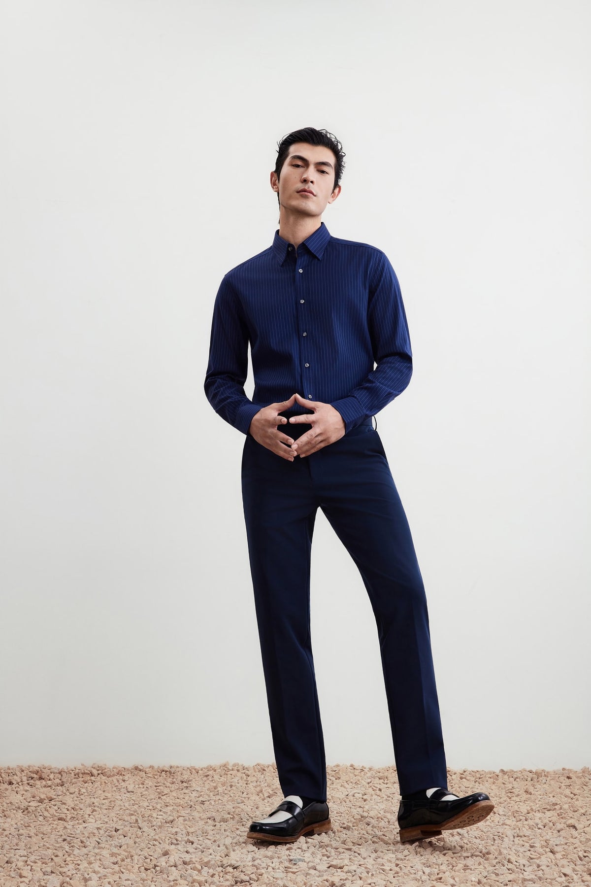 G2000 - Shirts - Non-Iron Smart Fit Stripe Shirt