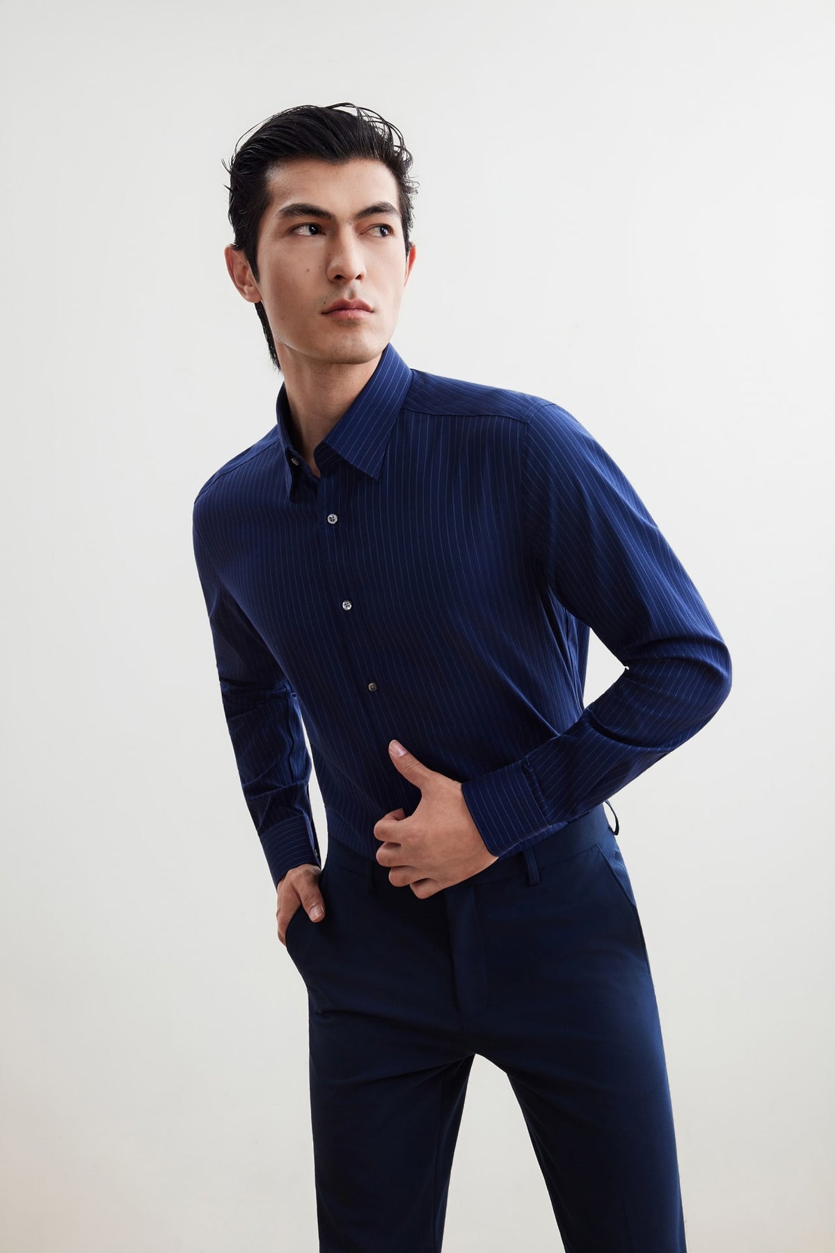 G2000 - Shirts - Non-Iron Smart Fit Stripe Shirt