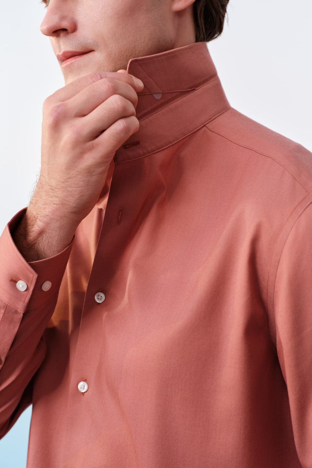 G2000 Shirts Non-Iron Temperature Regulating Fine Twill Smart Fit Long Sleeve Shirt