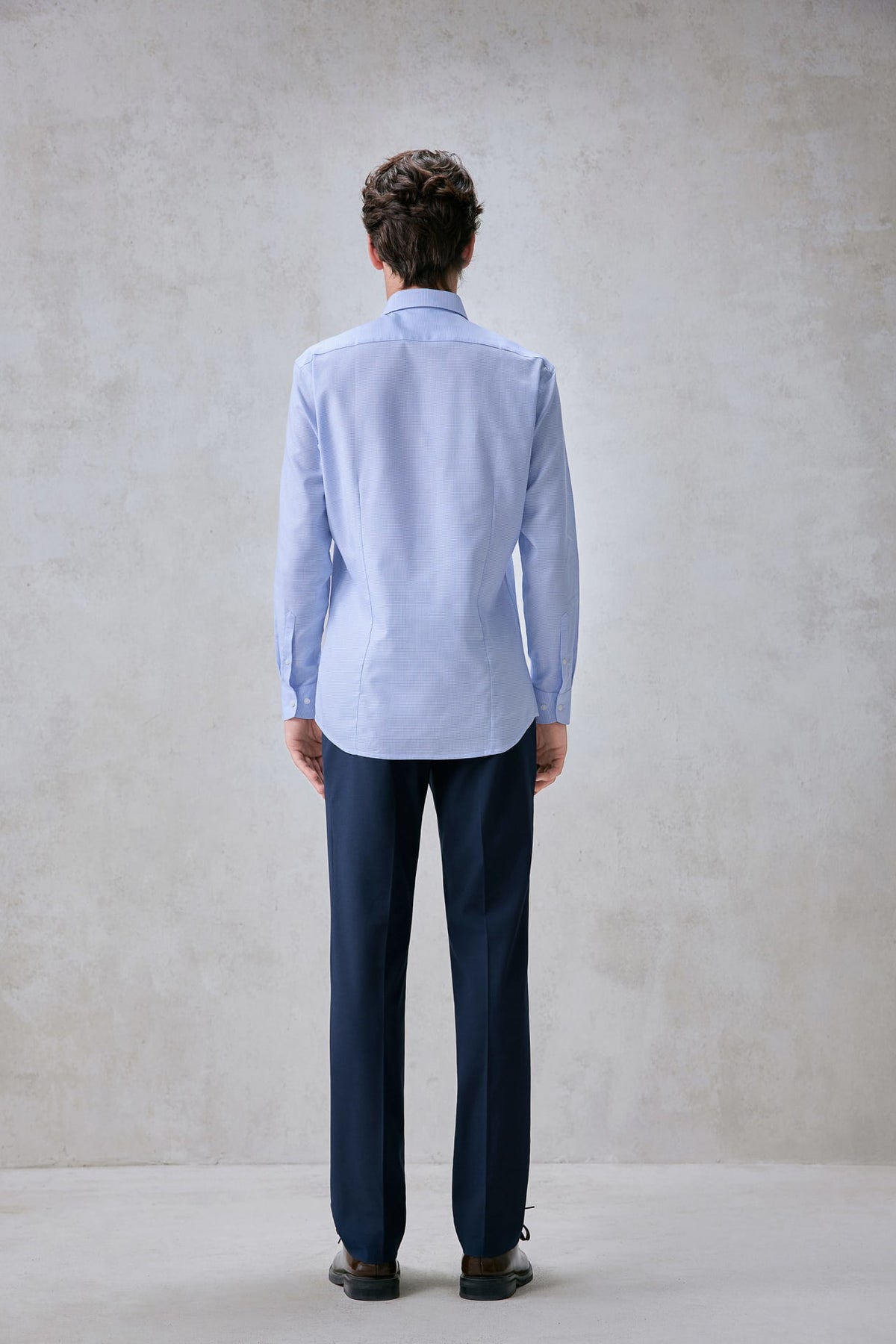 G2000 - Shirts - Non-Iron Easy Care 2 Tone Smart Fit Shirt