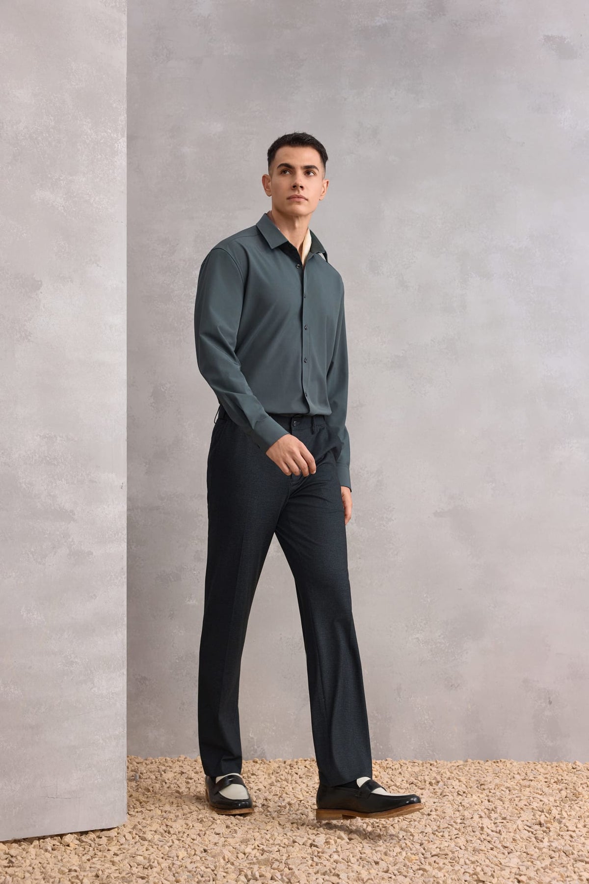 G2000 - Shirts - Non-Iron Dry Stretch Smart Fit Poplin Shirt