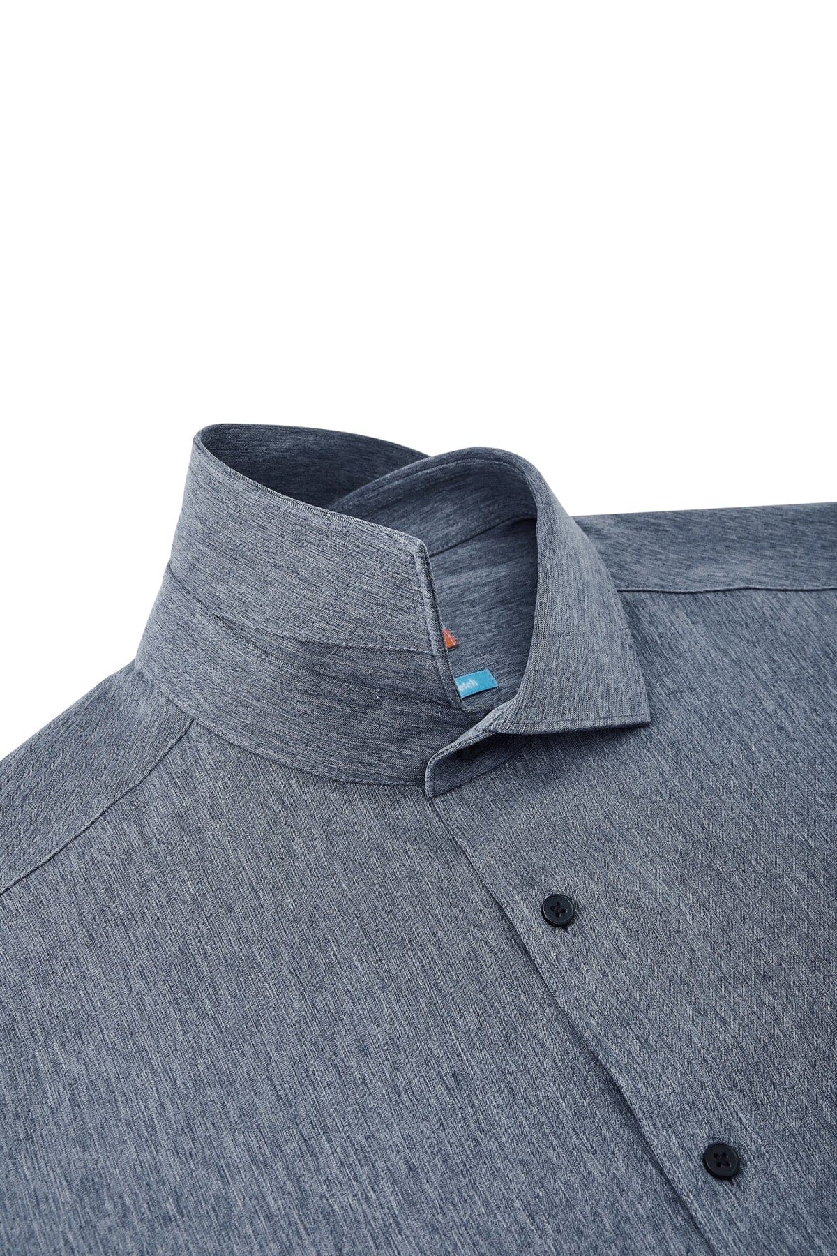 G2000 - Shirts - Non-Iron Dry Stretch Smart Fit Herringbone Semi Solid Shirt