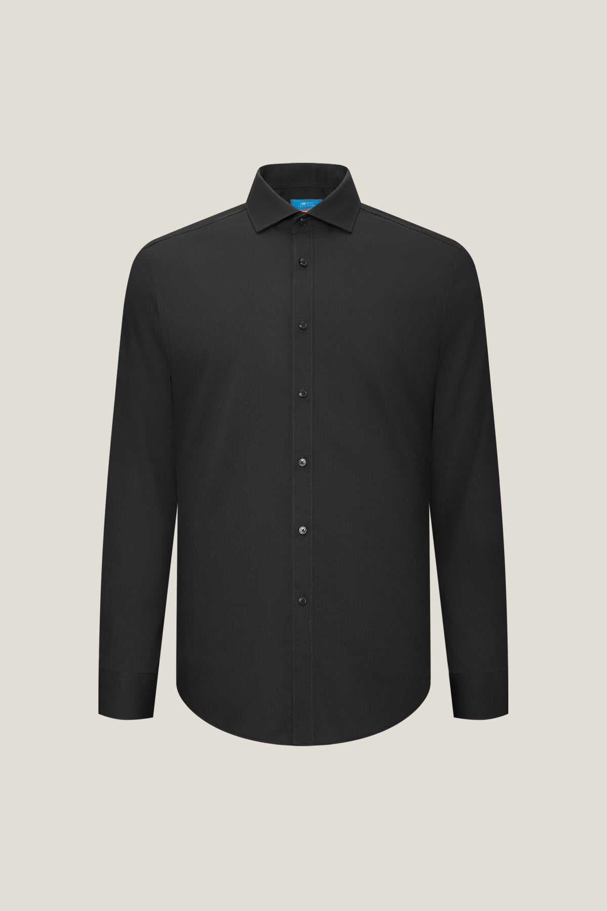 G2000 - Shirts - Non-Iron Silky Touch Smart Fit Dobby Twill Shirt - Black - Smart
