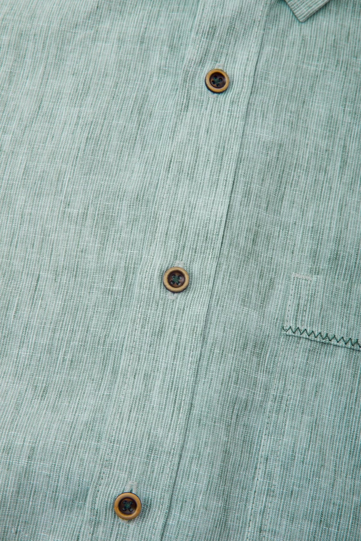 G2000 - Shirts - Linen Blend Comfort Fit Stripe Casual Shirt