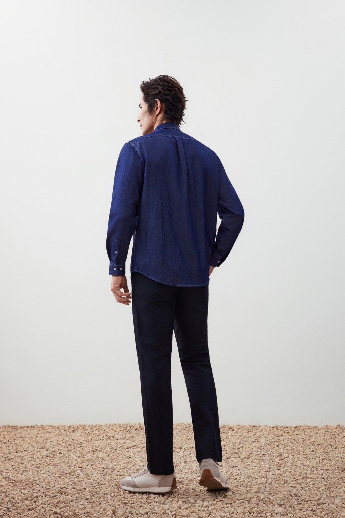 G2000 - Shirts - Denim-Like Comfort Fit Casual Shirt