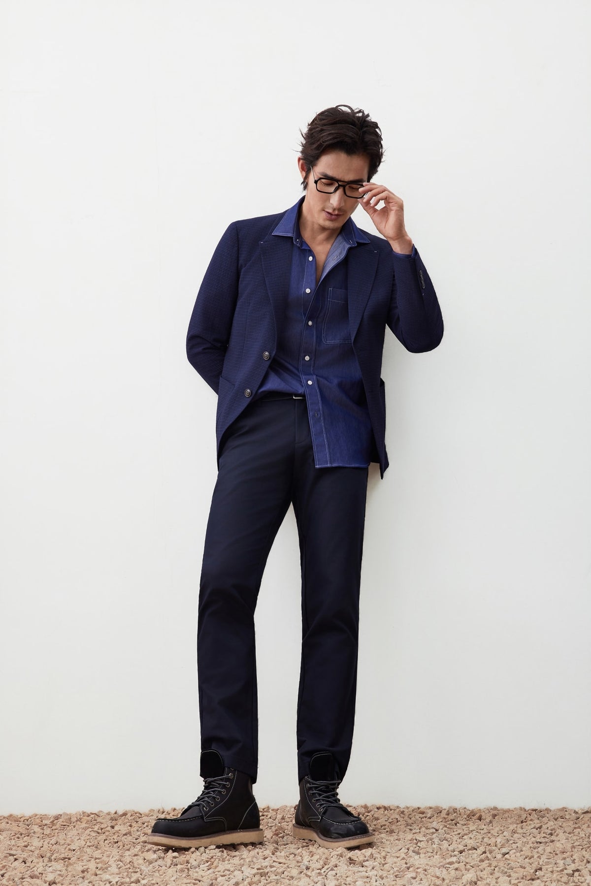 G2000 - Shirts - Denim-Like Comfort Fit Casual Shirt