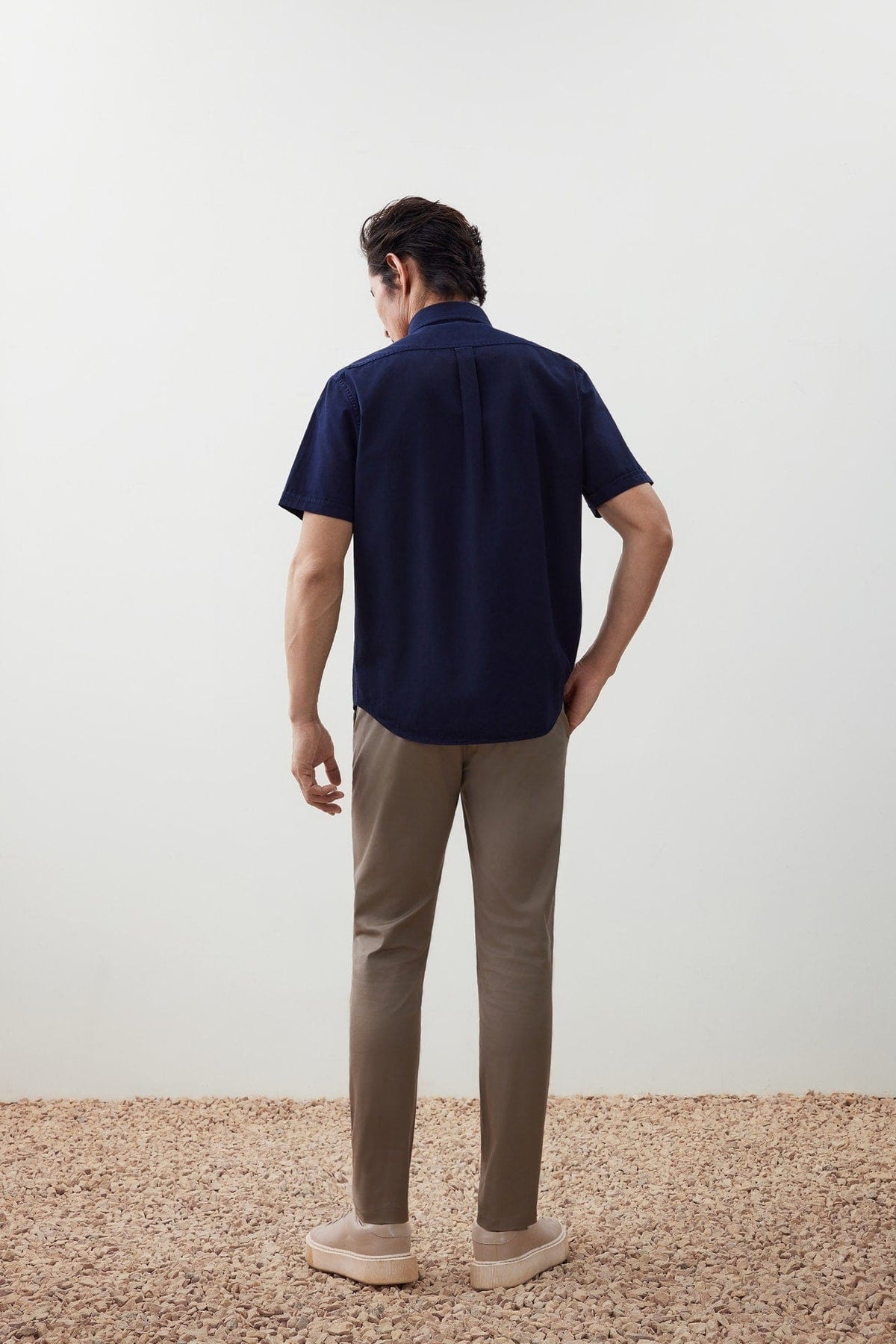 G2000 - Shirts - Cotton Garment-Dye Comfort Fit Short Sleeve Casual Shirt