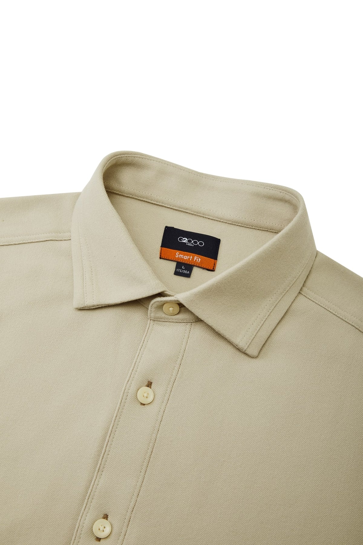 G2000 - Shirts - 2-Side Brushed Smart Fit Short Sleeve Casual Shirt