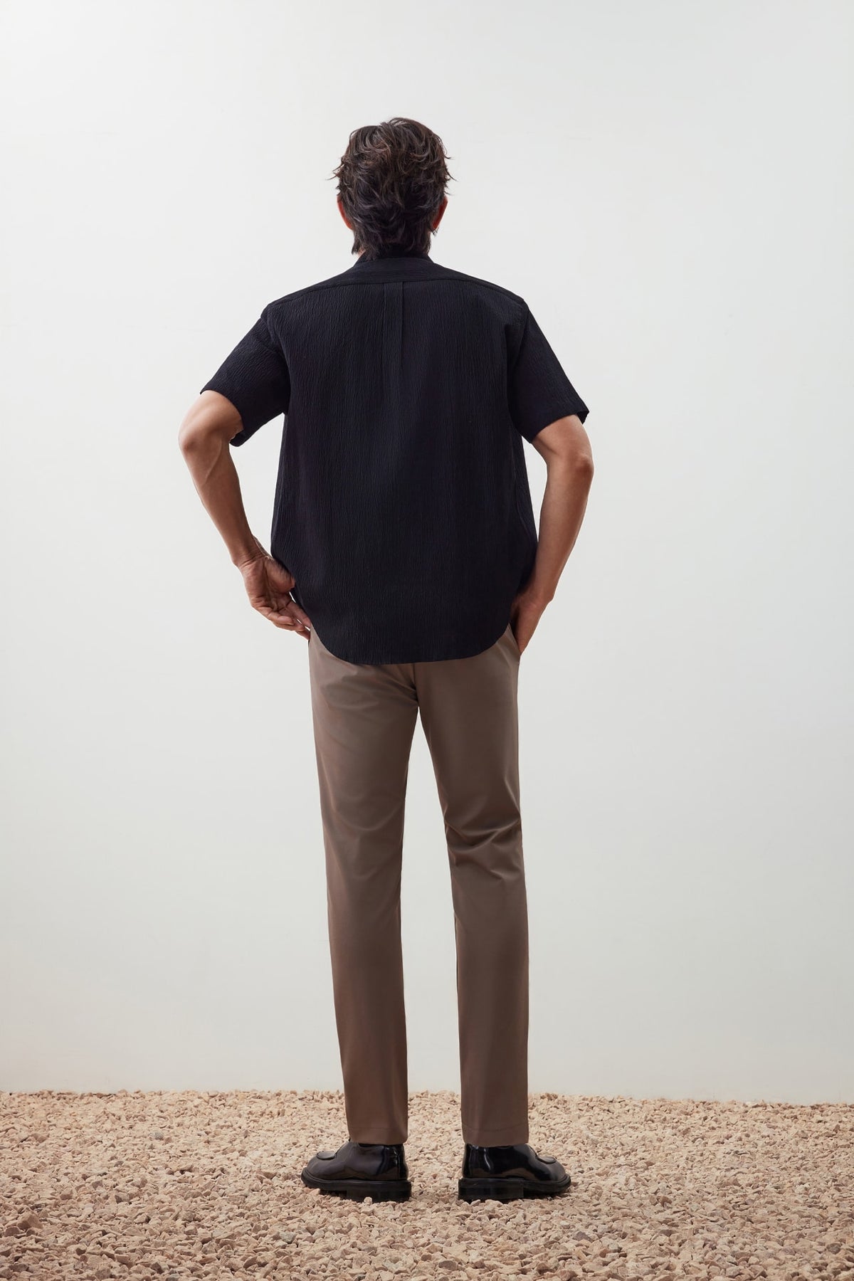 G2000 - Shirts - Lyocell Cotton Seersucker Comfort Fit Short Sleeve Casual Shirt