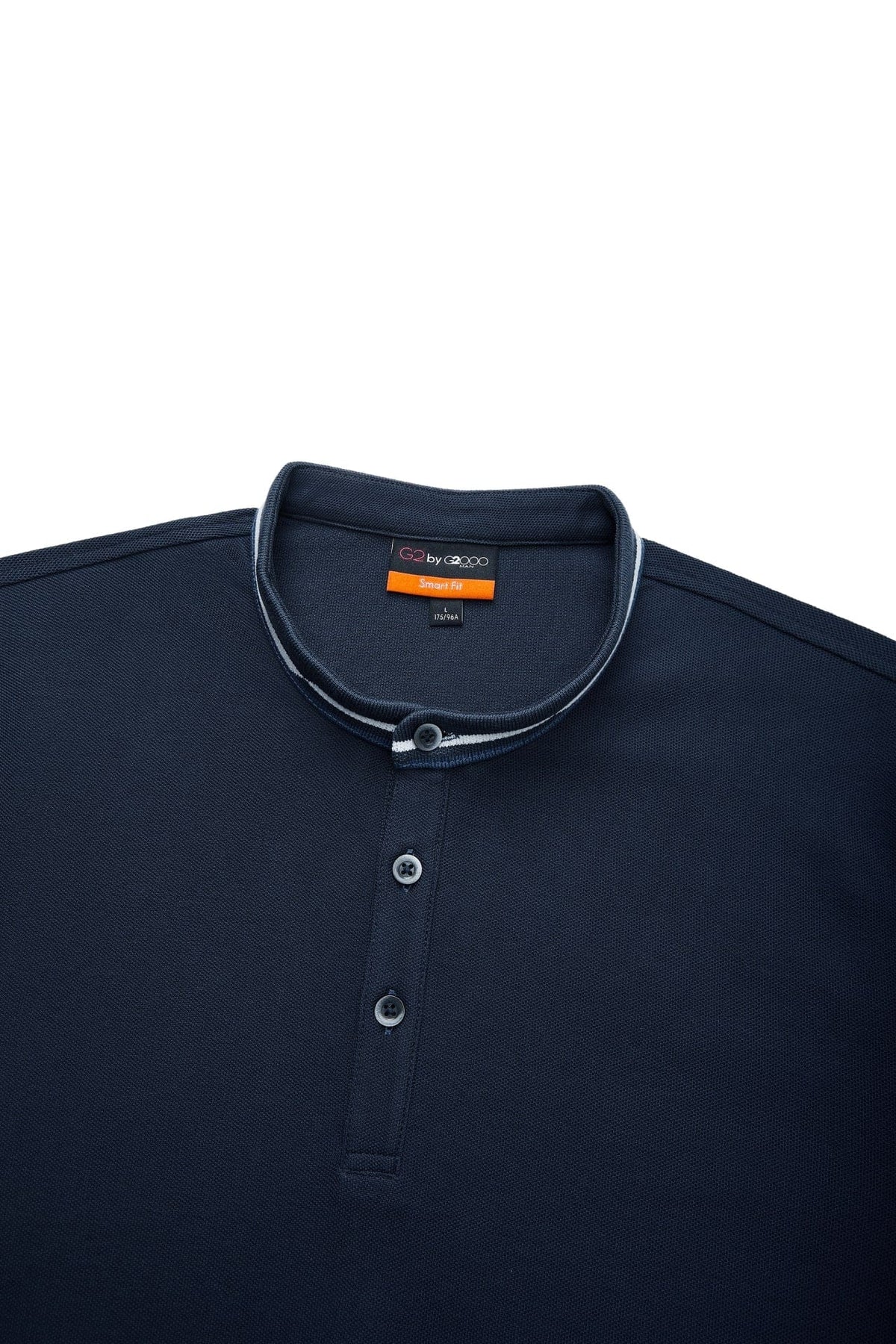 G2000 - Polos - Cotton Pique Stand Collar Smart Fit Polo Tee