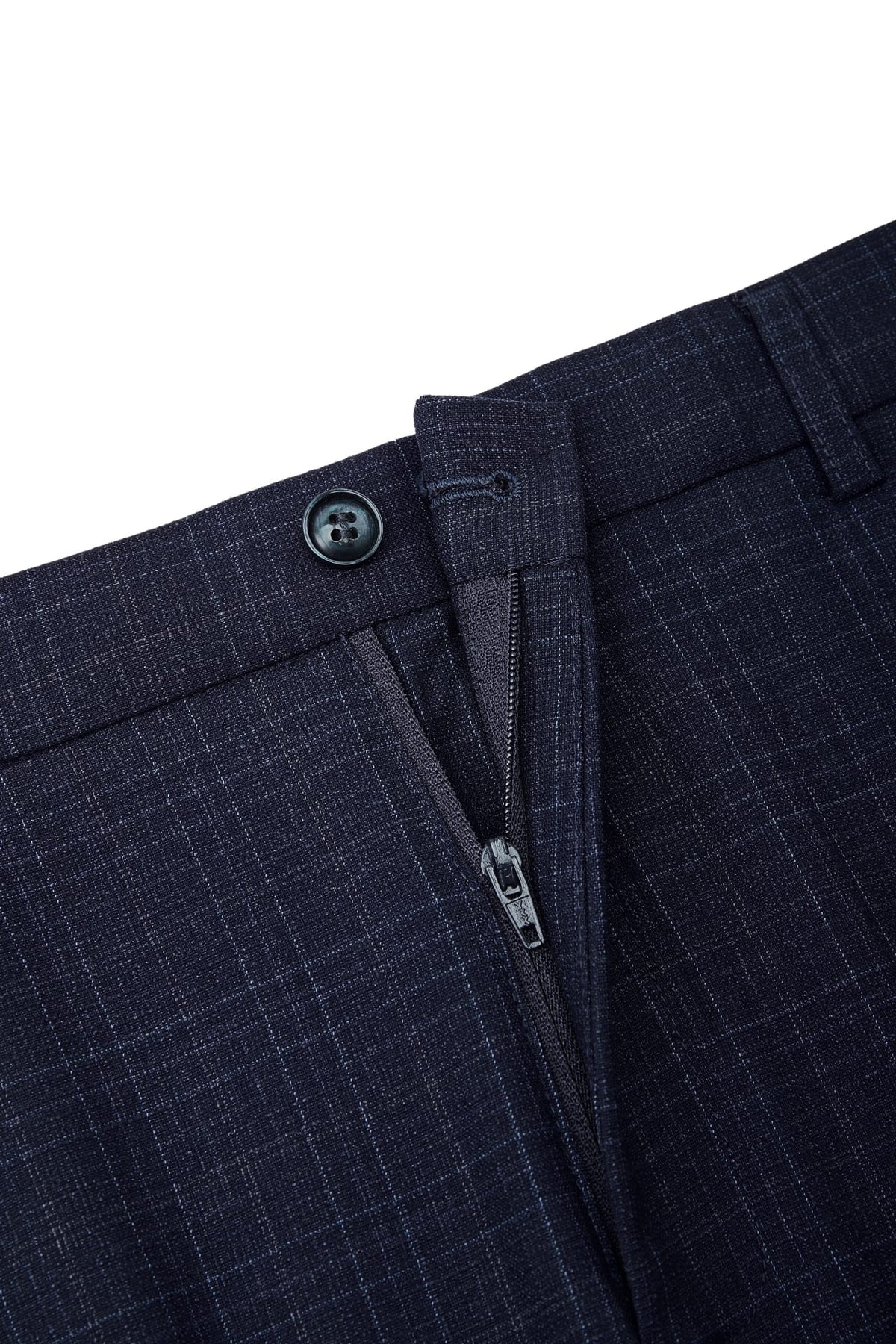 G2000 - Pants - Anti-Bacterial Smart Fit Check Suit Pants