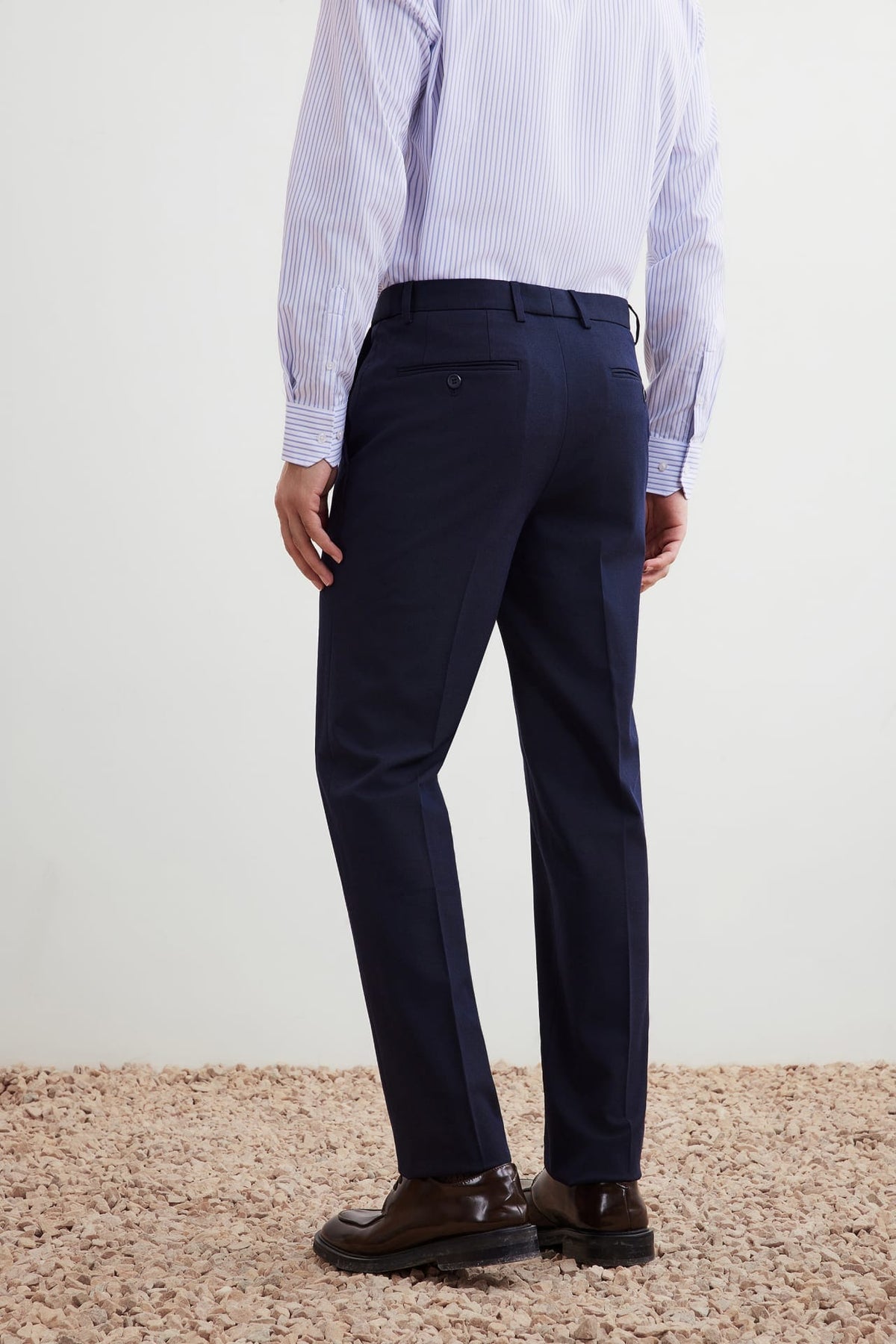 G2000 - Pants - Multi-Way Stretch Smart Fit Twill Suit Pants with Elastic Waist Band