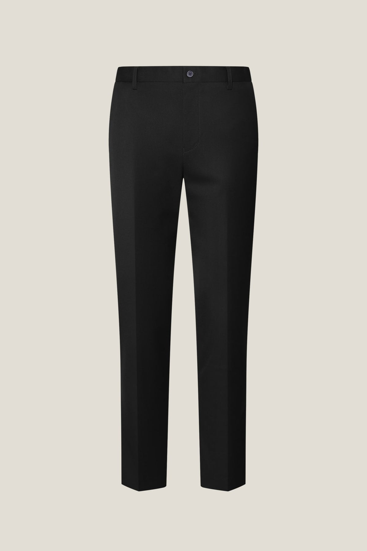 G2000 - Pants - Sweat Wicking Slim Fit Twill Suit Pants - Slim - Black