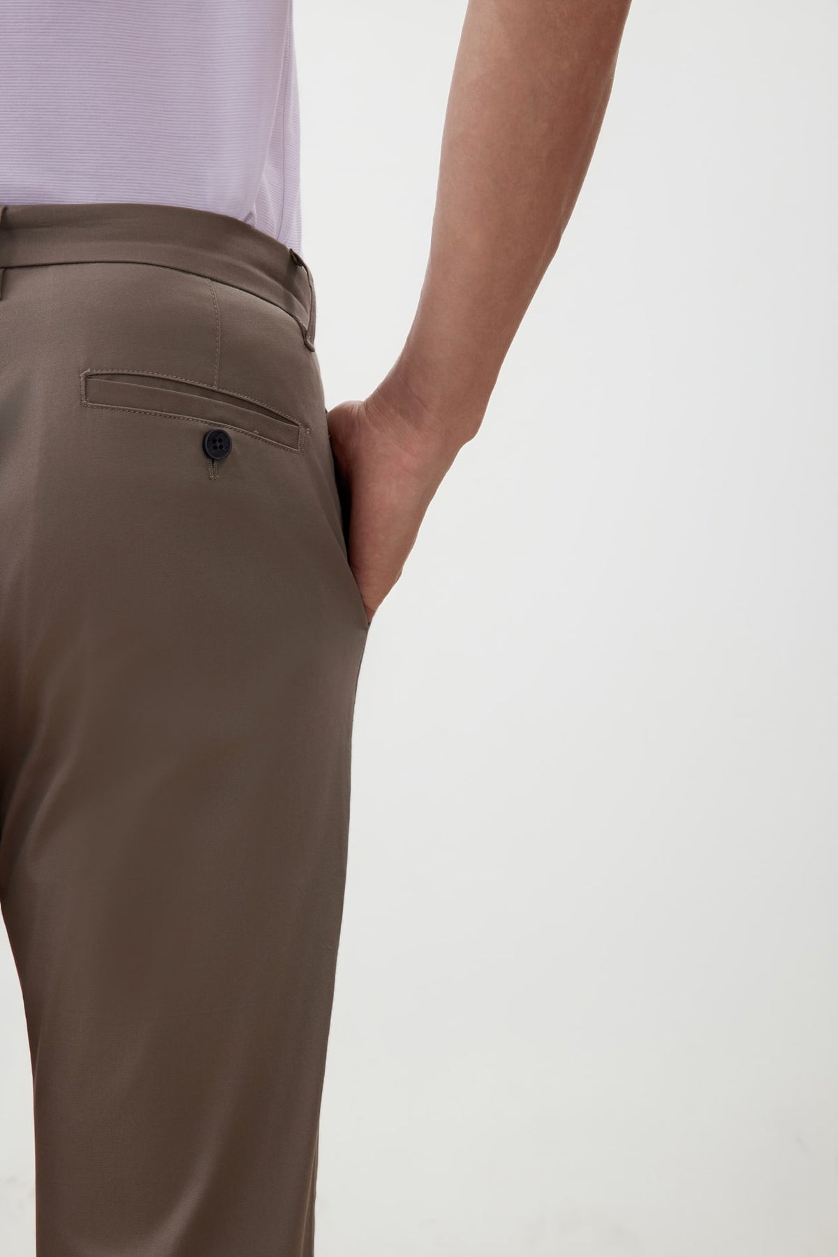 G2000 - Pants - Cotton Blend Extra Slim Fit Twill Casual Pants