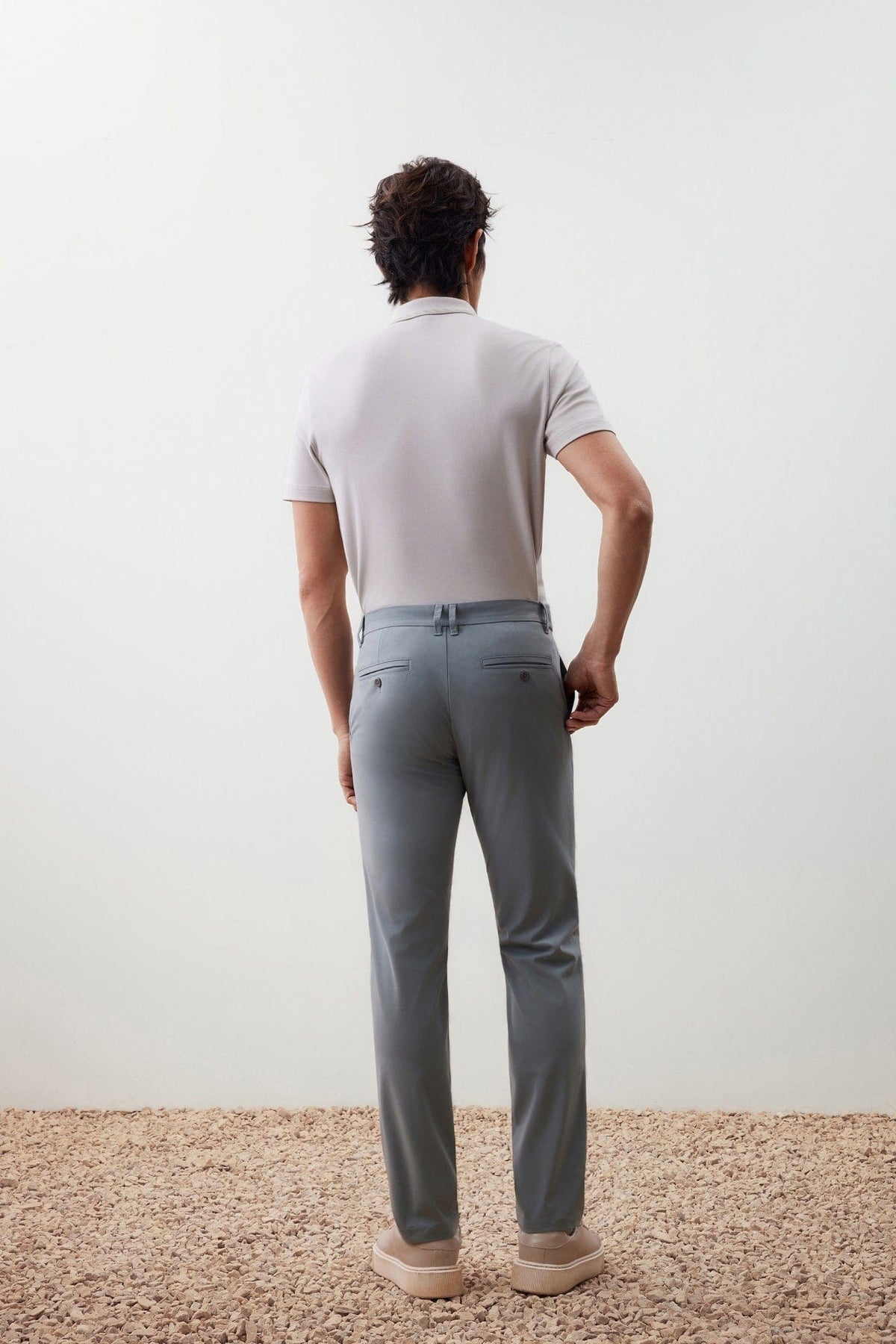 G2000 - Pants - Effortless Motion Multi-Way Stretch Poly Knit Ottoman Slim Tapered Fit Casual Pants