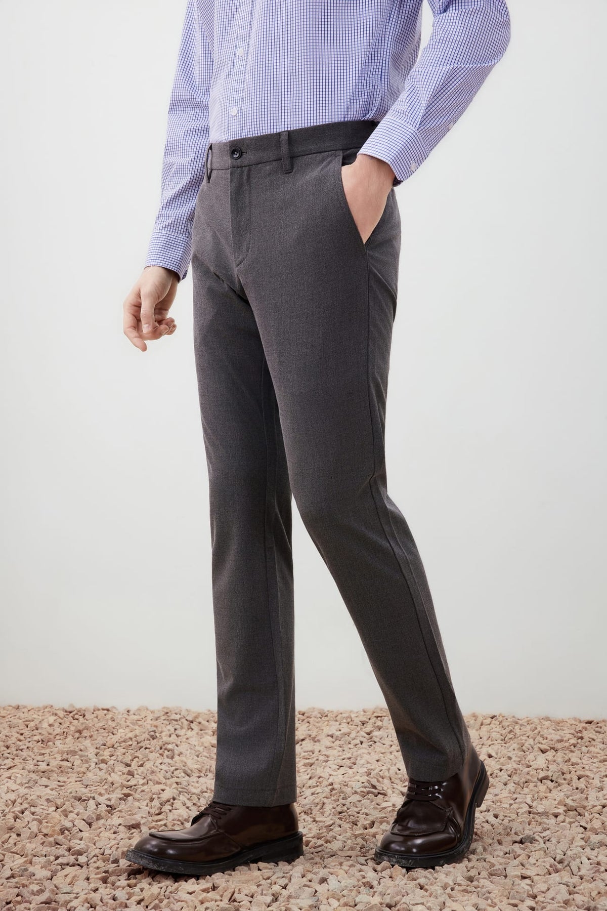 G2000 - Pants - Brushed Hand-Feel Slim Tapered Fit Casual Pants
