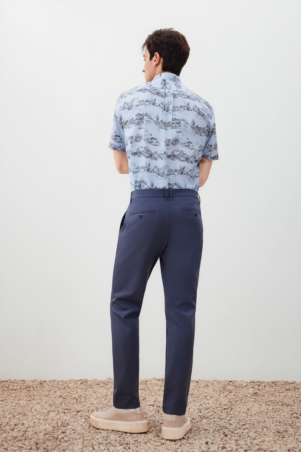 G2000 - Pants - Multi-Way Stretch Comfort Extra Slim Fit Twill Casual Pants